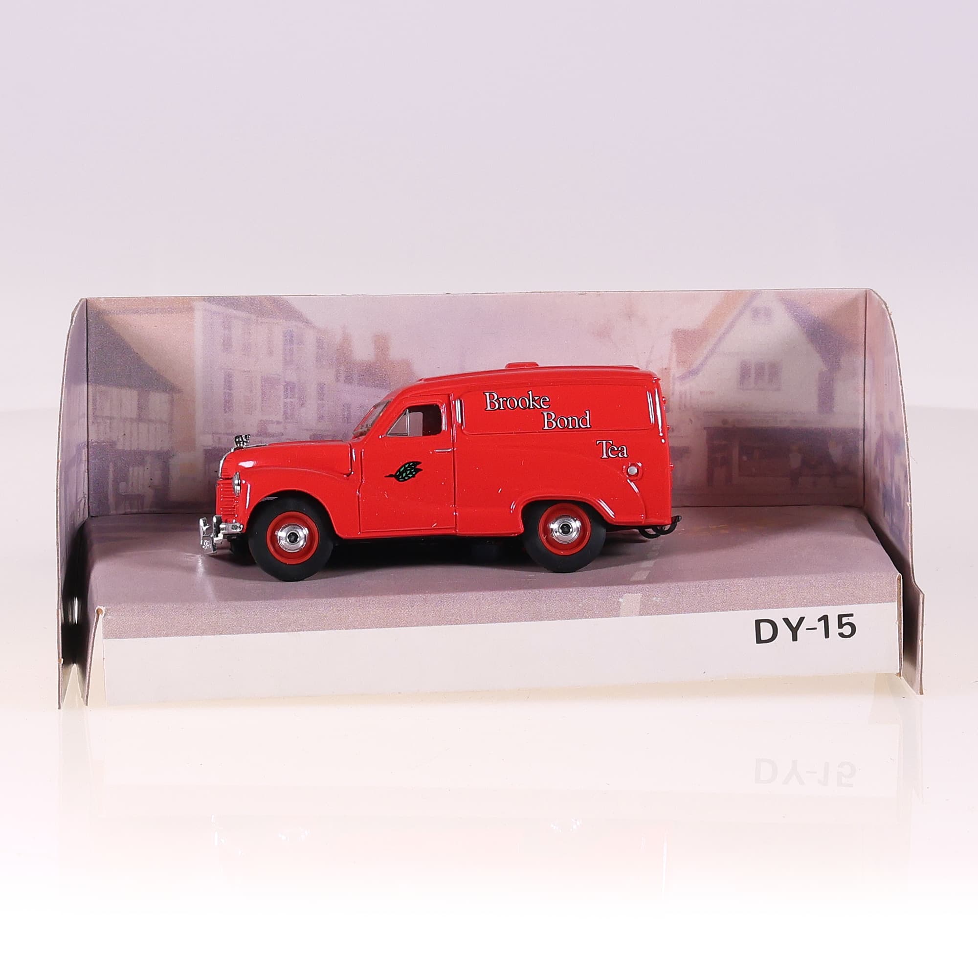 Matchbox DY-15 Austin 1953 A40  Brooke Bond Tea 1/43 Rouge avec boîte — miniature 2