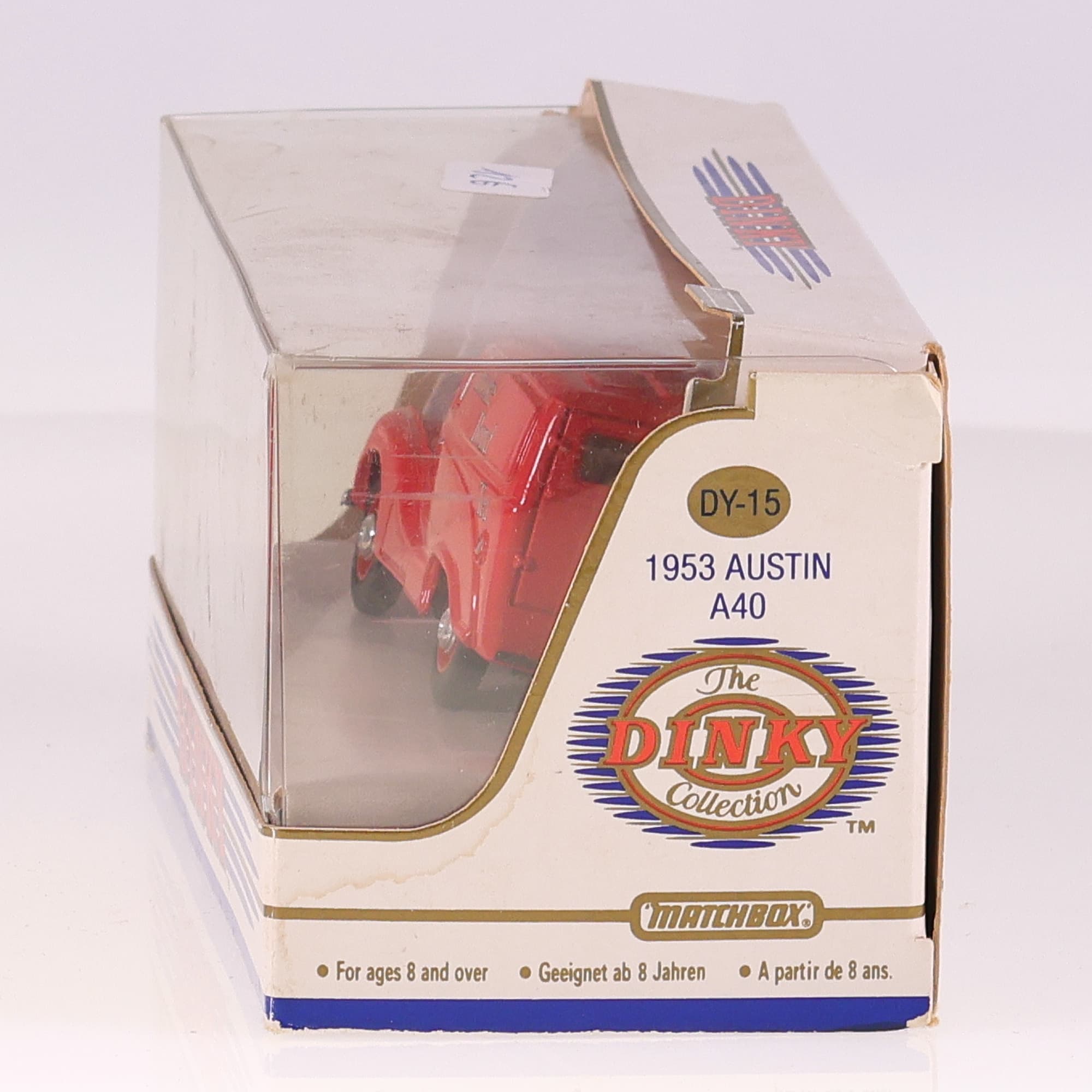 Matchbox DY-15 Austin 1953 A40  Brooke Bond Tea 1/43 Rouge avec boîte — miniature 11