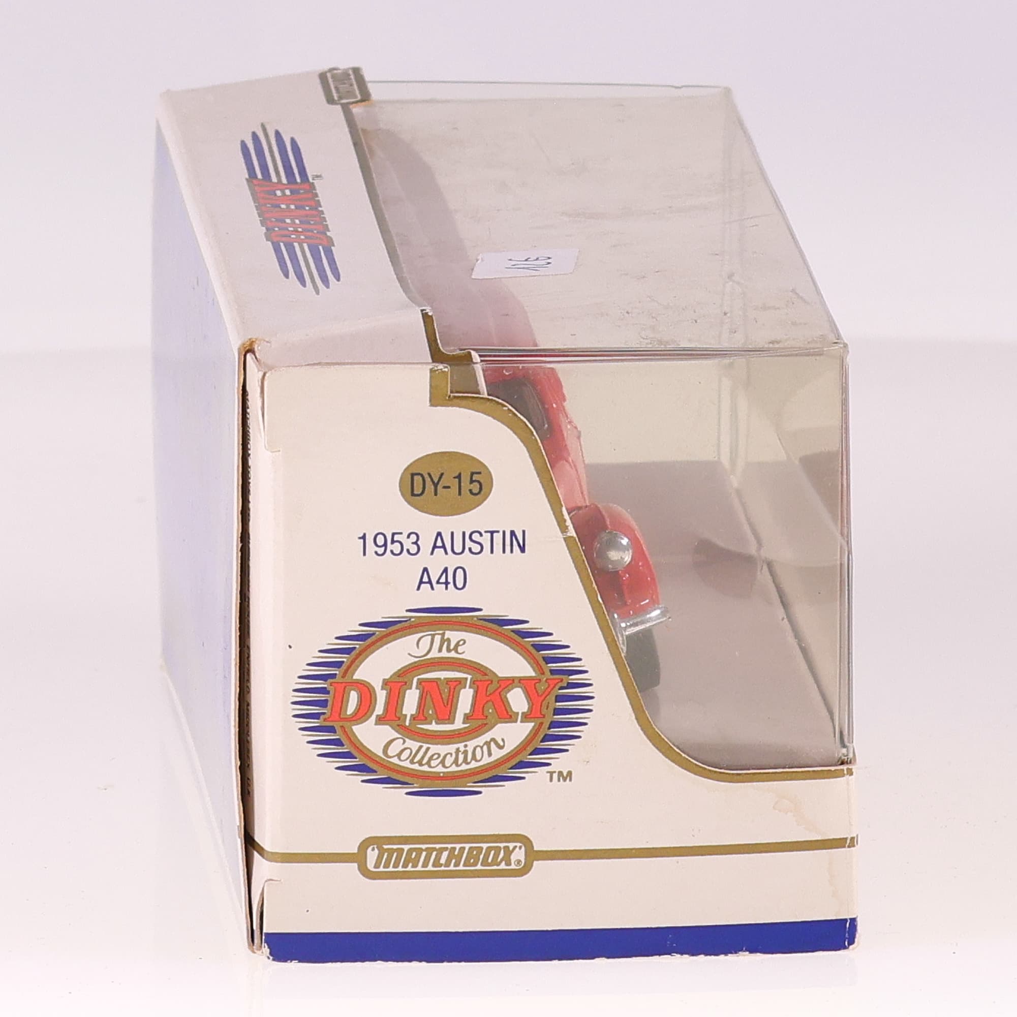 Matchbox DY-15 Austin 1953 A40  Brooke Bond Tea 1/43 Rouge avec boîte — miniature 13
