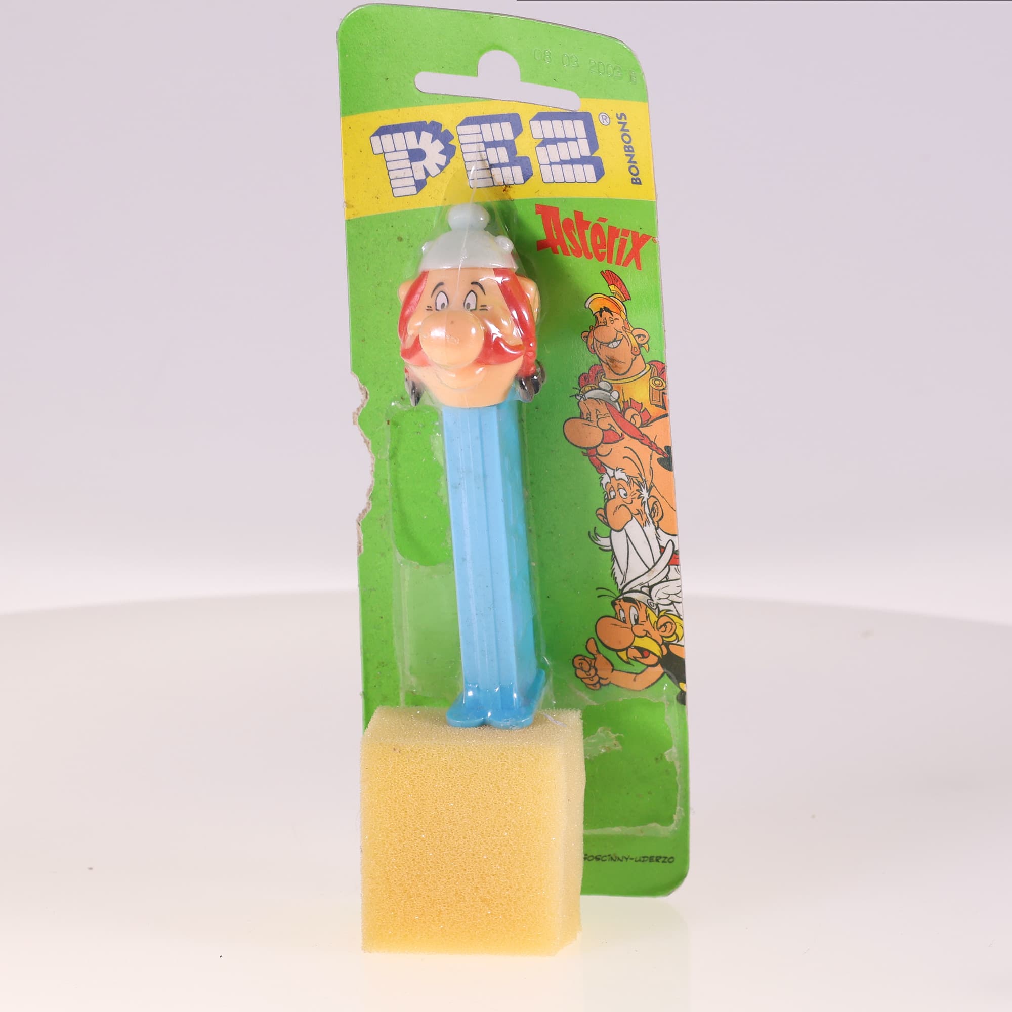 Pez Astérix Obélix 1997 12 cm avec boîte sans bonbon