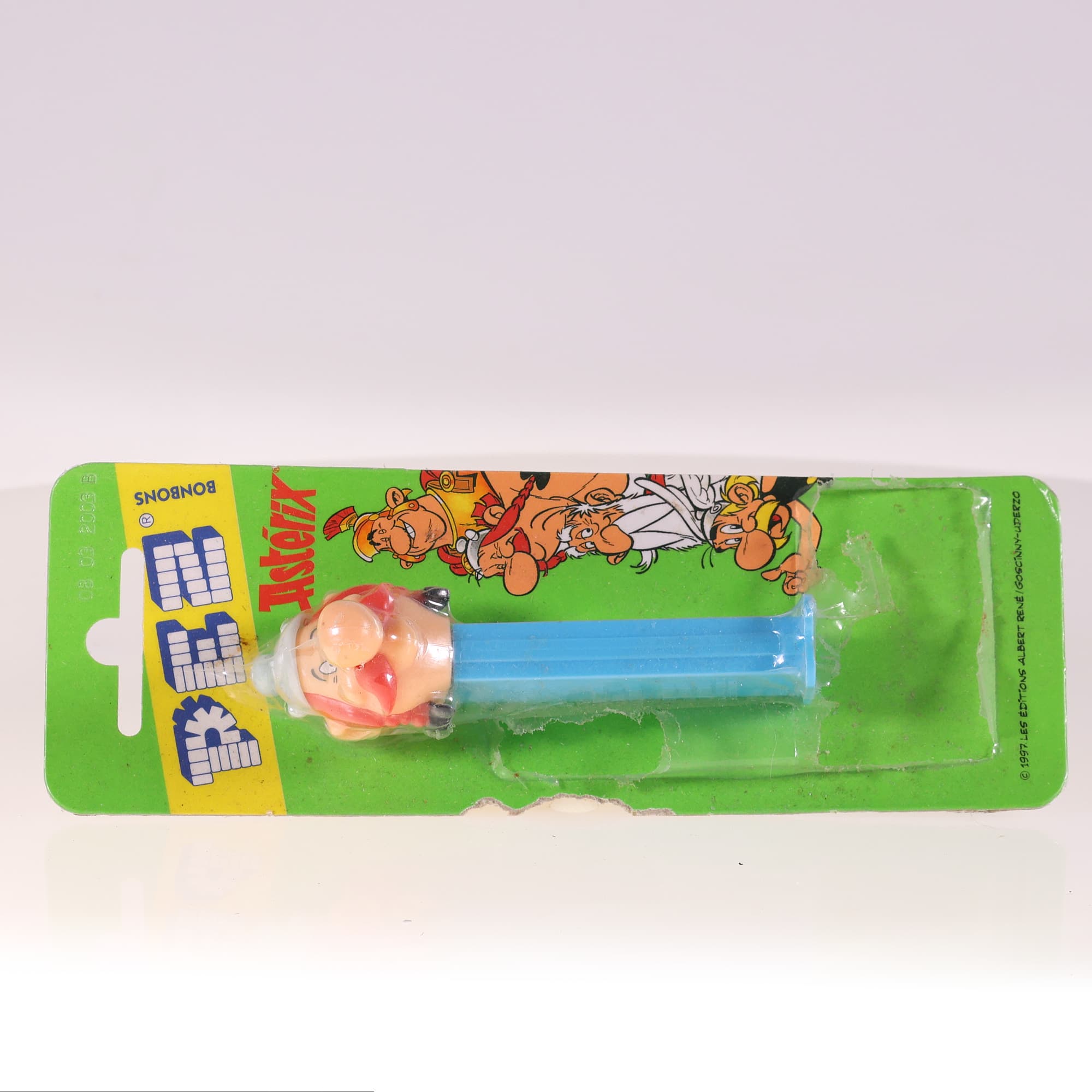 Pez Astérix Obélix 1997 12 cm avec boîte sans bonbon — miniature 5