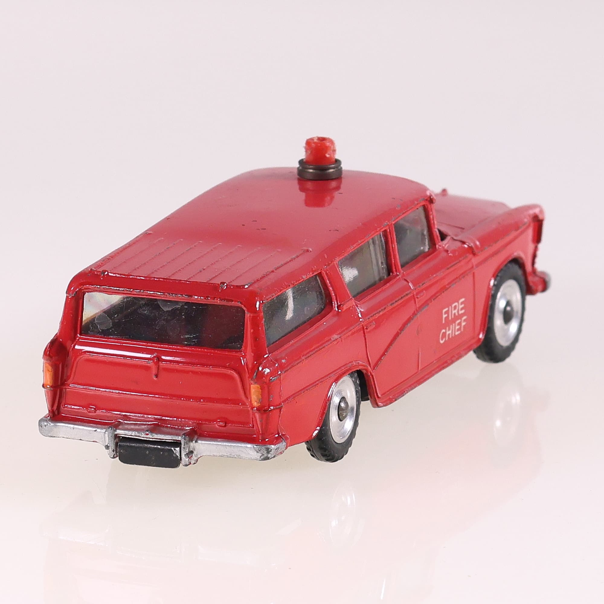 Dinky Toys 257 Nash Rambler Fire Chief 1/43 Rouge sans boîte — miniature 5