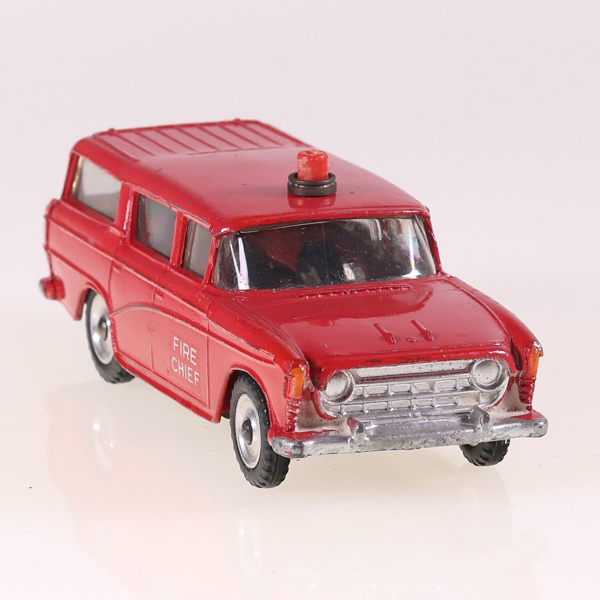 Dinky Toys 257 Nash Rambler Fire Chief 1/43 Rouge sans boîte — miniature 8