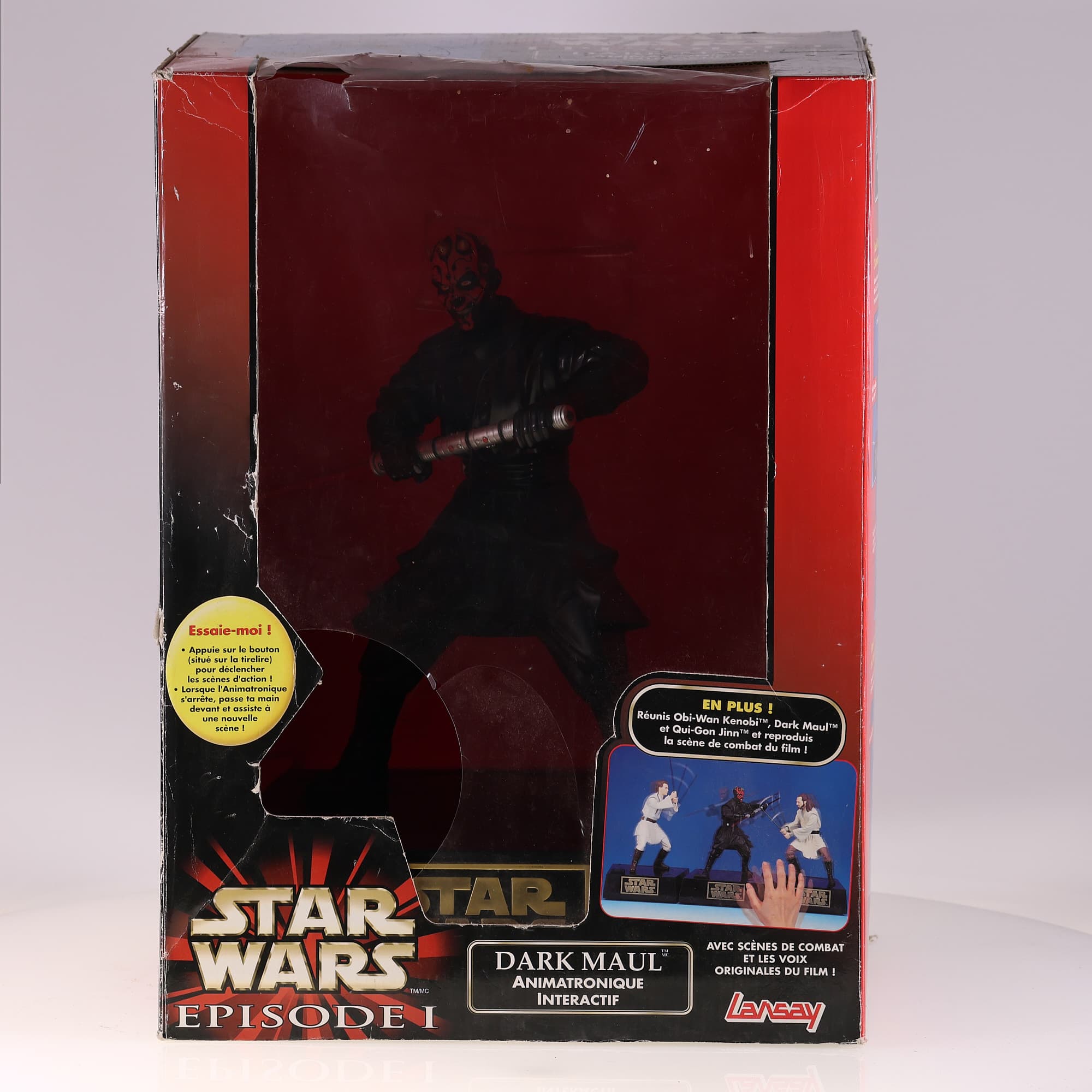 Thinkway Toys Dark Maul Animatronique Interactif - Episode I Grade B avec boîte — miniature 11