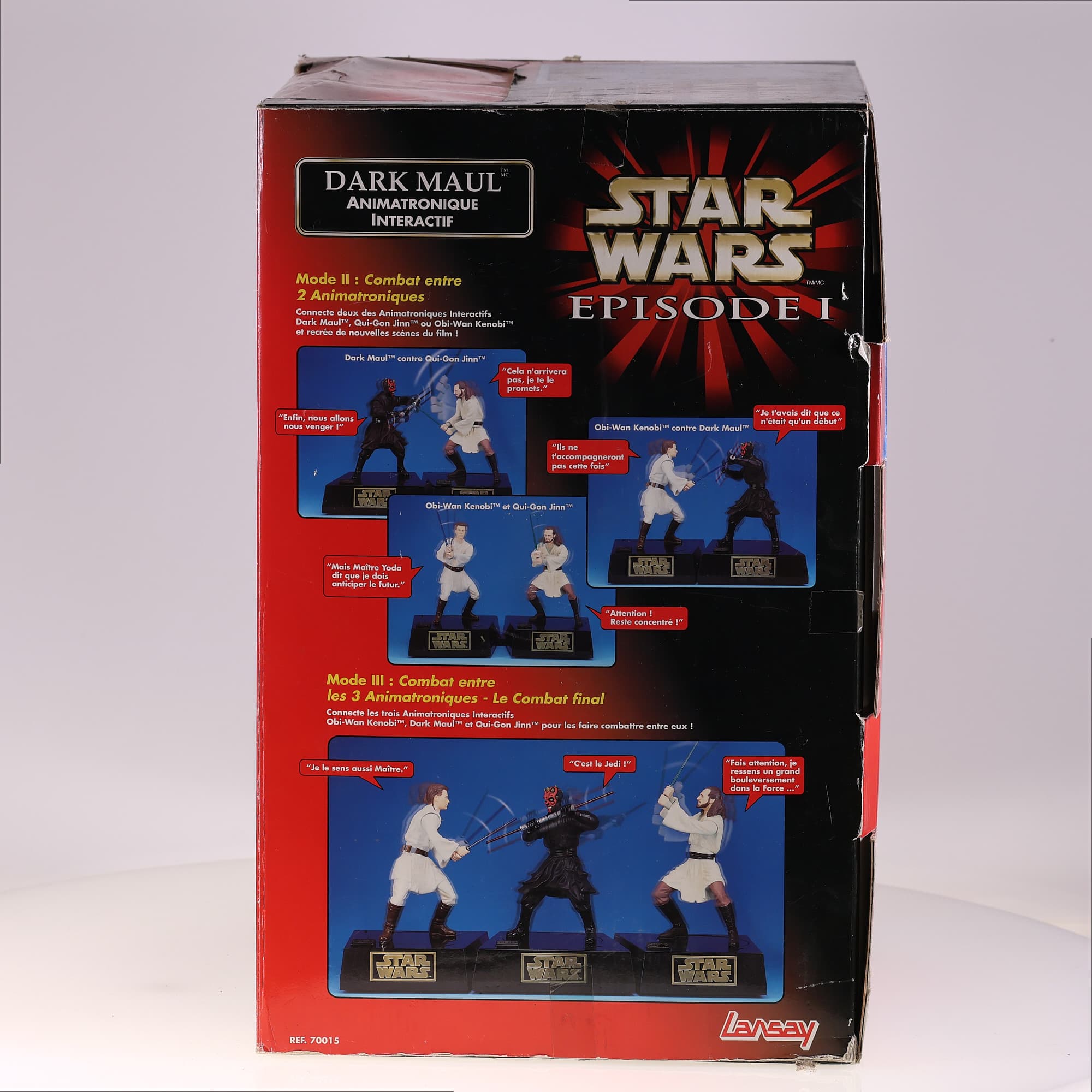 Thinkway Toys Dark Maul Animatronique Interactif - Episode I Grade B avec boîte — miniature 12
