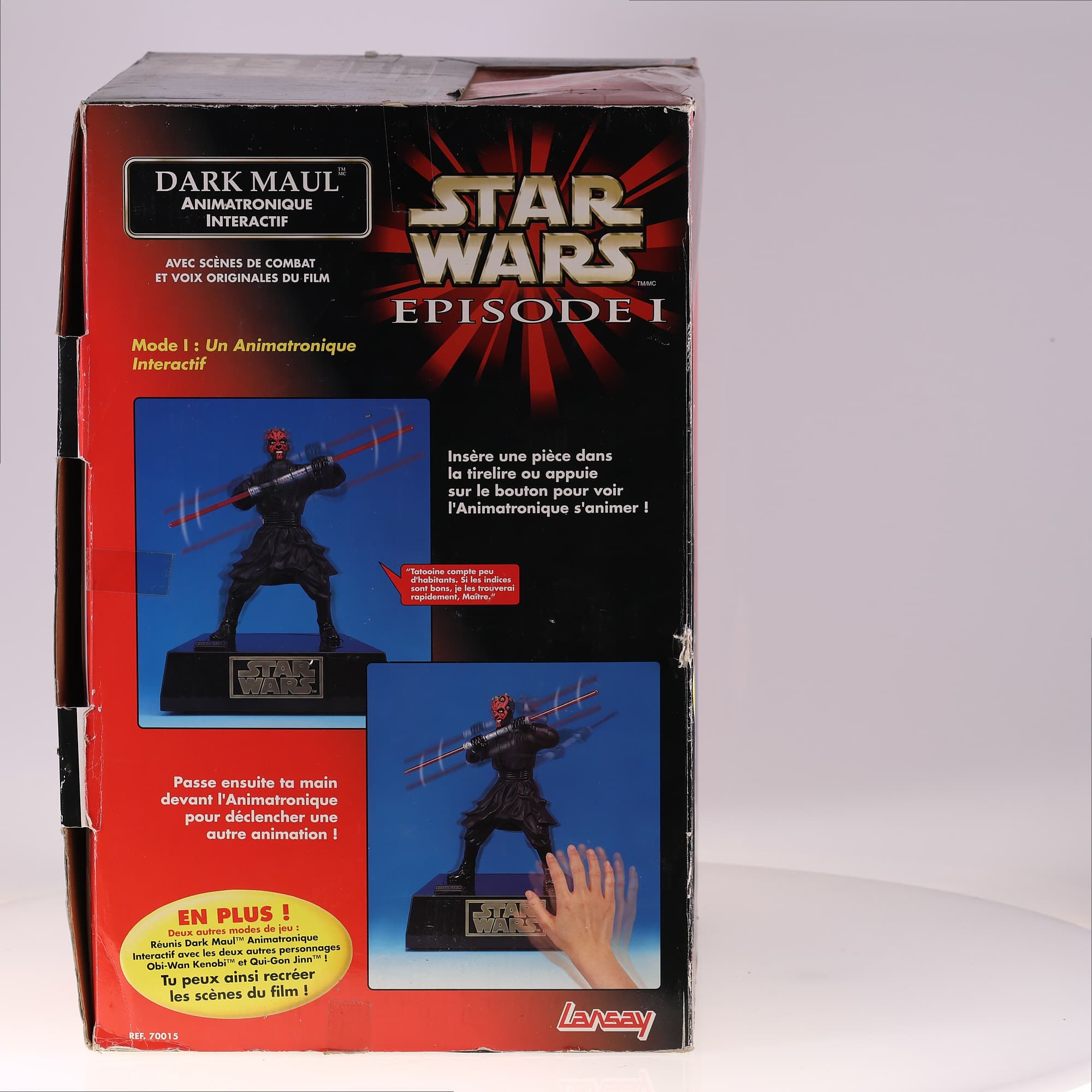 Thinkway Toys Dark Maul Animatronique Interactif - Episode I Grade B avec boîte — miniature 14