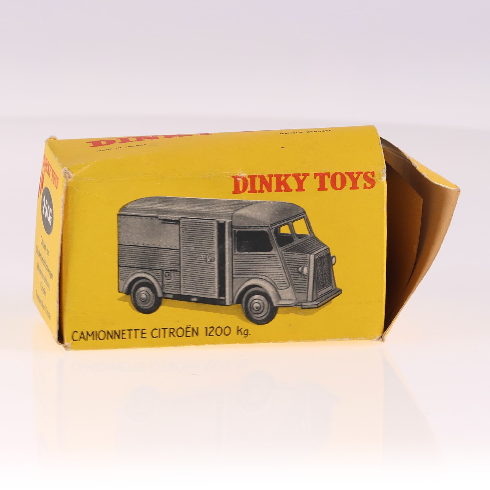 Dinky Toys 25CG Citroën Camionnette 1200 kg Gervais 1/43 boîte seule — miniature 5