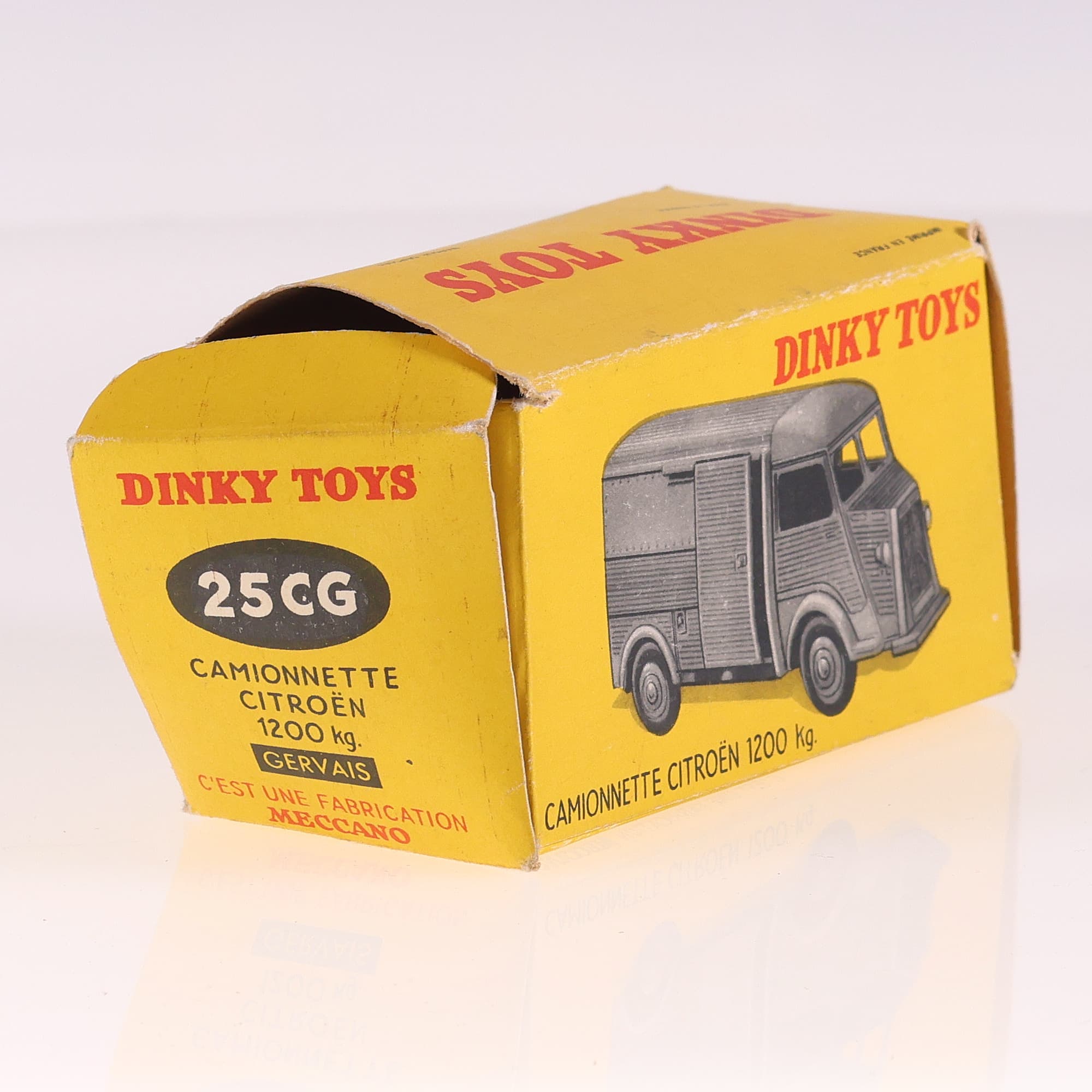 Dinky Toys 25CG Citroën Camionnette 1200 kg Gervais 1/43 boîte seule — miniature 8