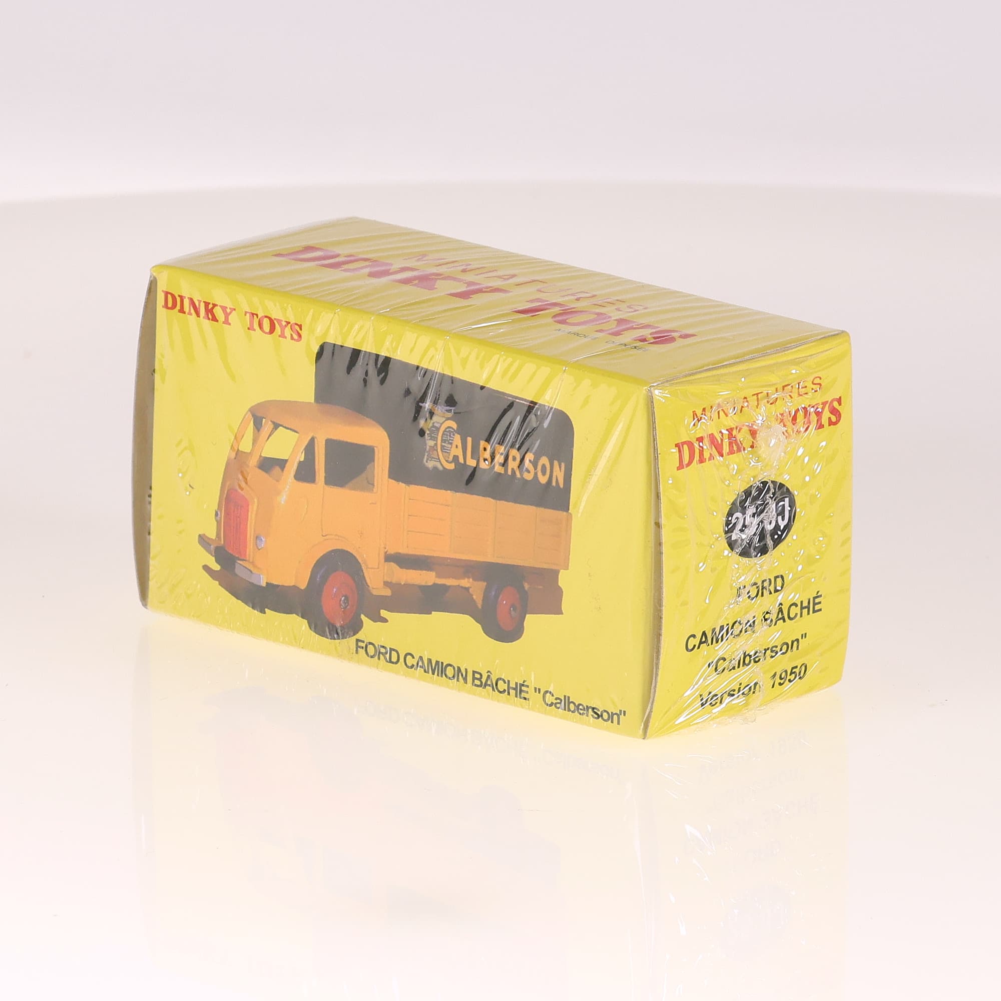 Atlas Dinky 25 JJ Ford Camion Bâché "Calberson" Version 1950 1/43 Bicolore avec  — miniature 6