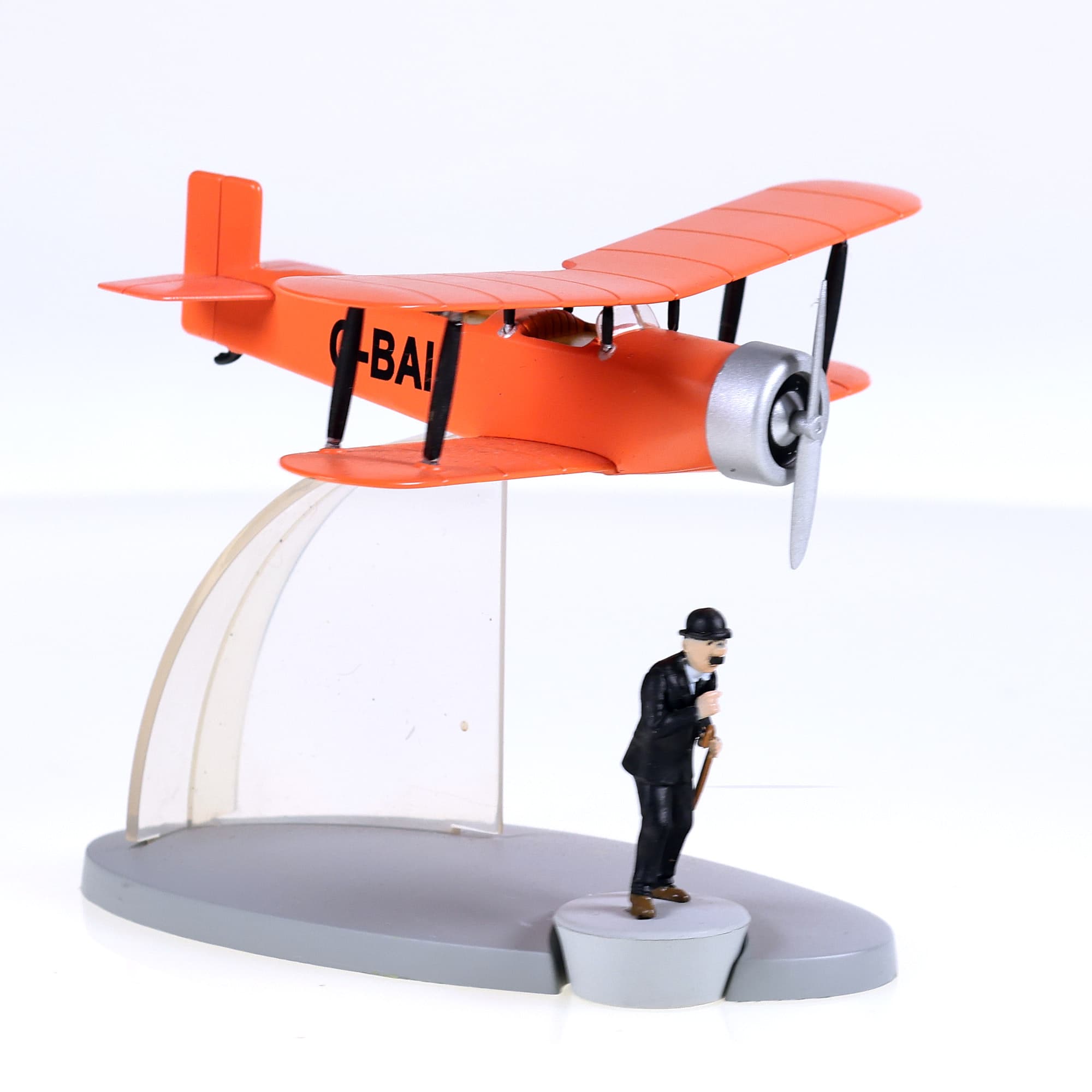 Moulinsart Tintin Le biplan d'acrobaties aériennes - L'Ile Noire 2014 1/60 — miniature 7