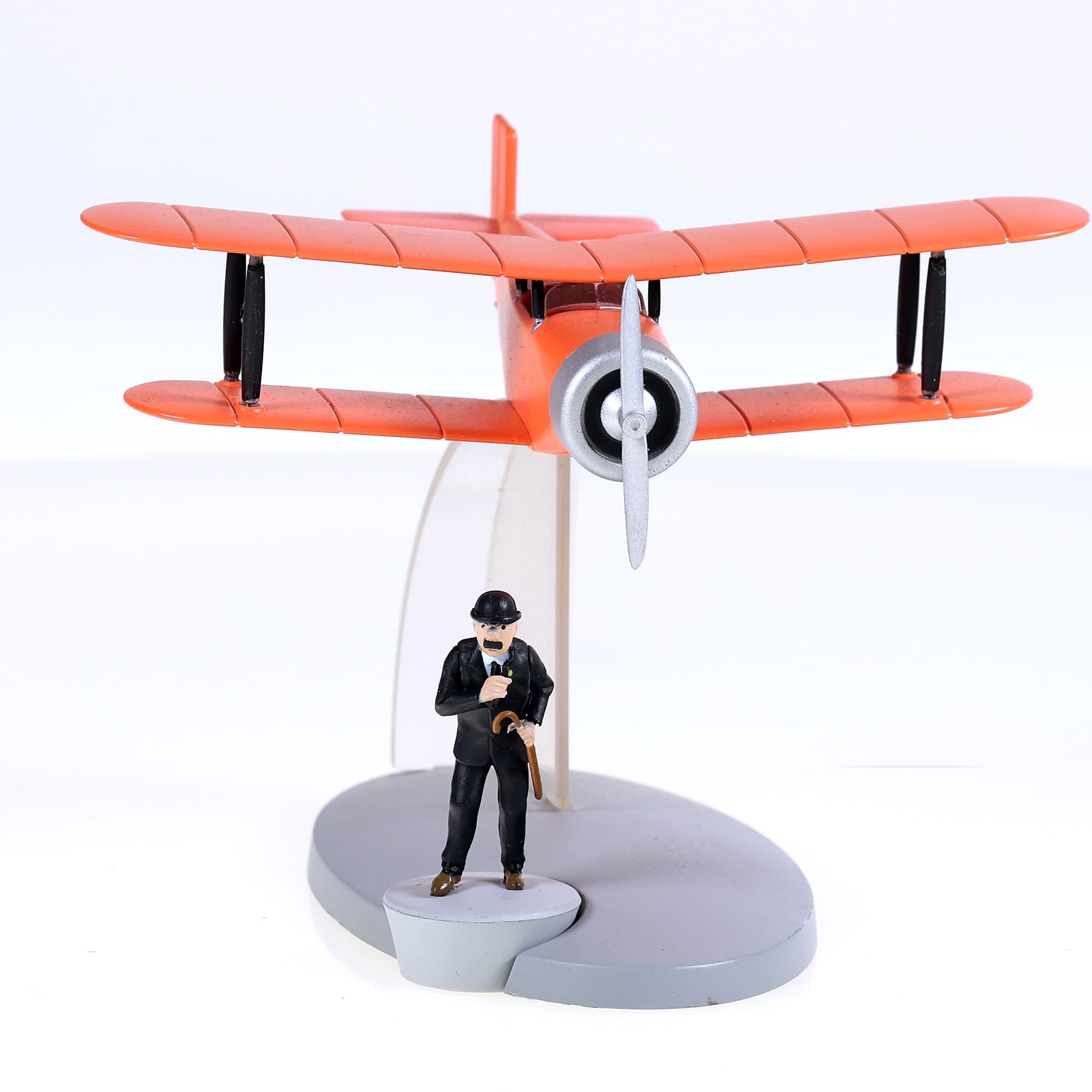 Moulinsart Tintin Le biplan d'acrobaties aériennes - L'Ile Noire 2014 1/60 — miniature 8
