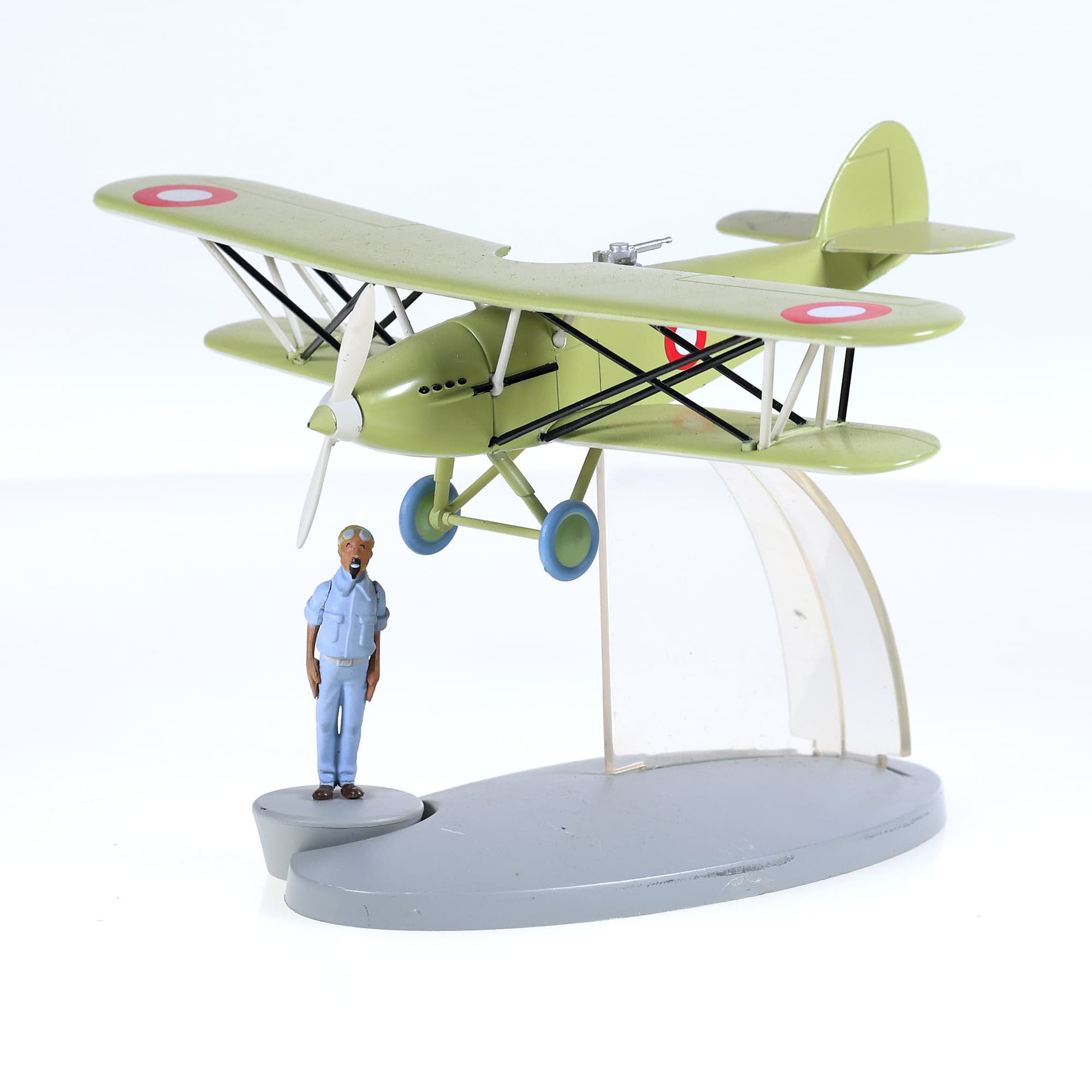 Hachette En Avion Tintin - L'avion de chasse arabe - Les Cigares du Pharaon — photo 1