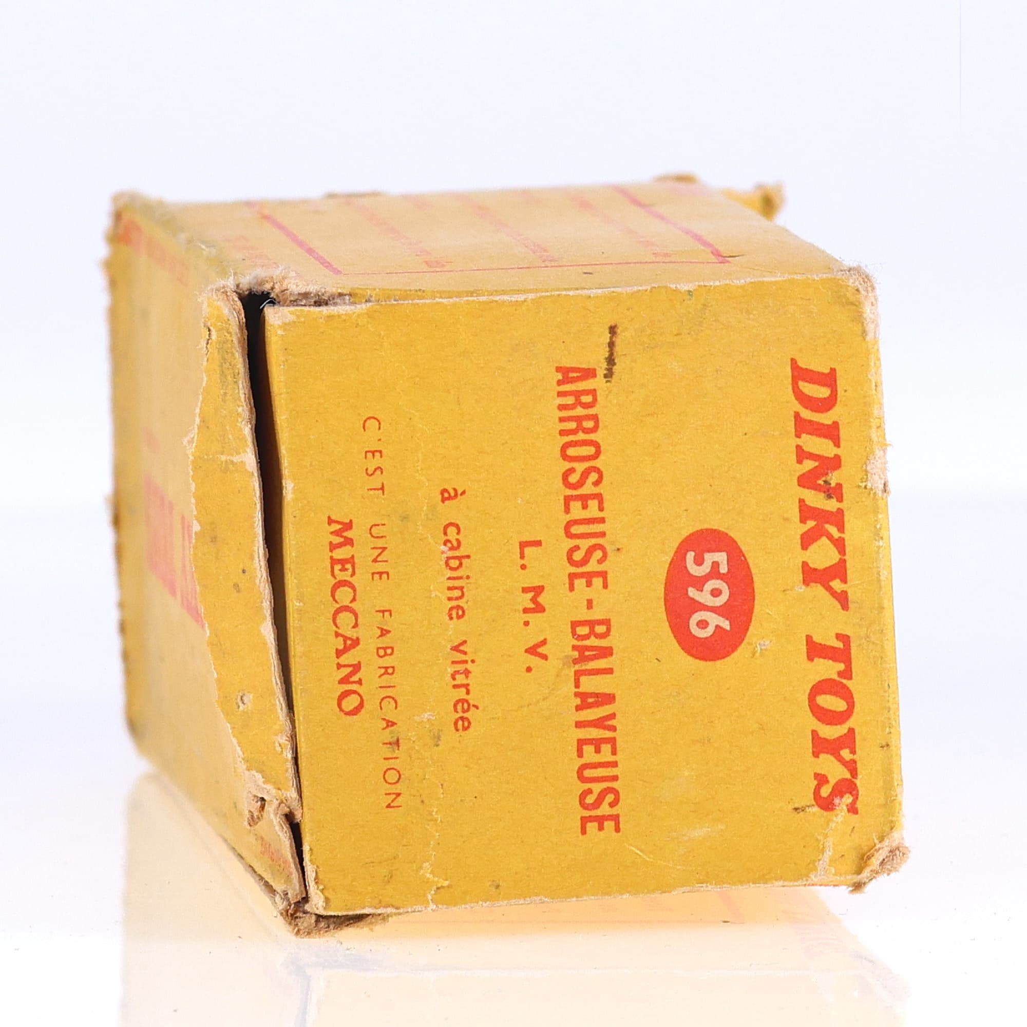 Dinky Toys 596 Arroseuse-Balayeuse à cabine vitrée 1/43 Bicolore Grade B — miniature 14