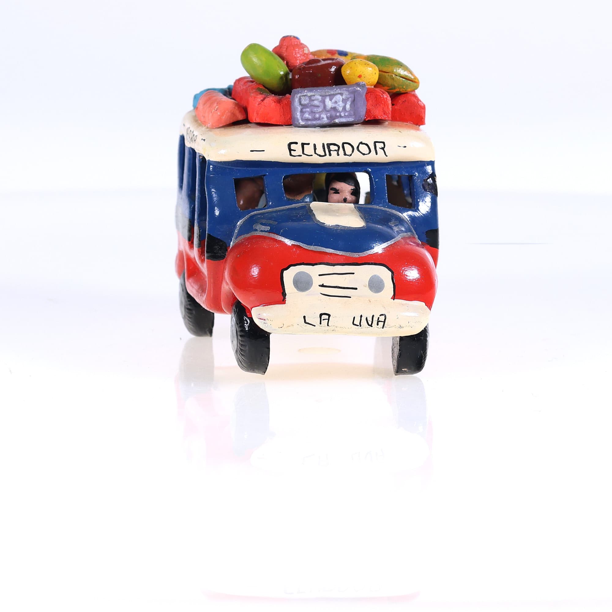 artisanat Bolivie La Uva 13 cm Bicolore Grade B — miniature 8