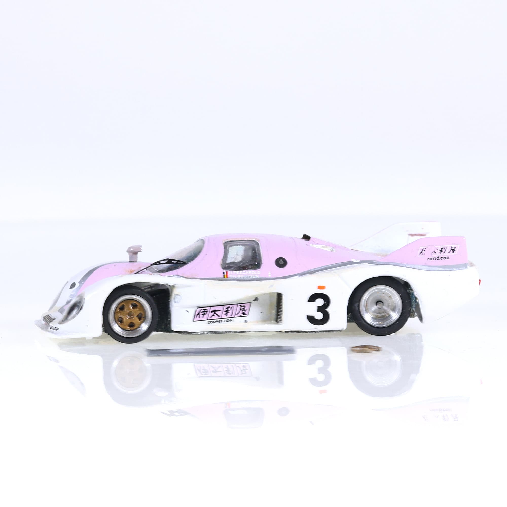 Silhouette 1011 Rondeau M 382 C Pescarolo / Boutsen #3 1/43 Bicolore Grade B — miniature 2