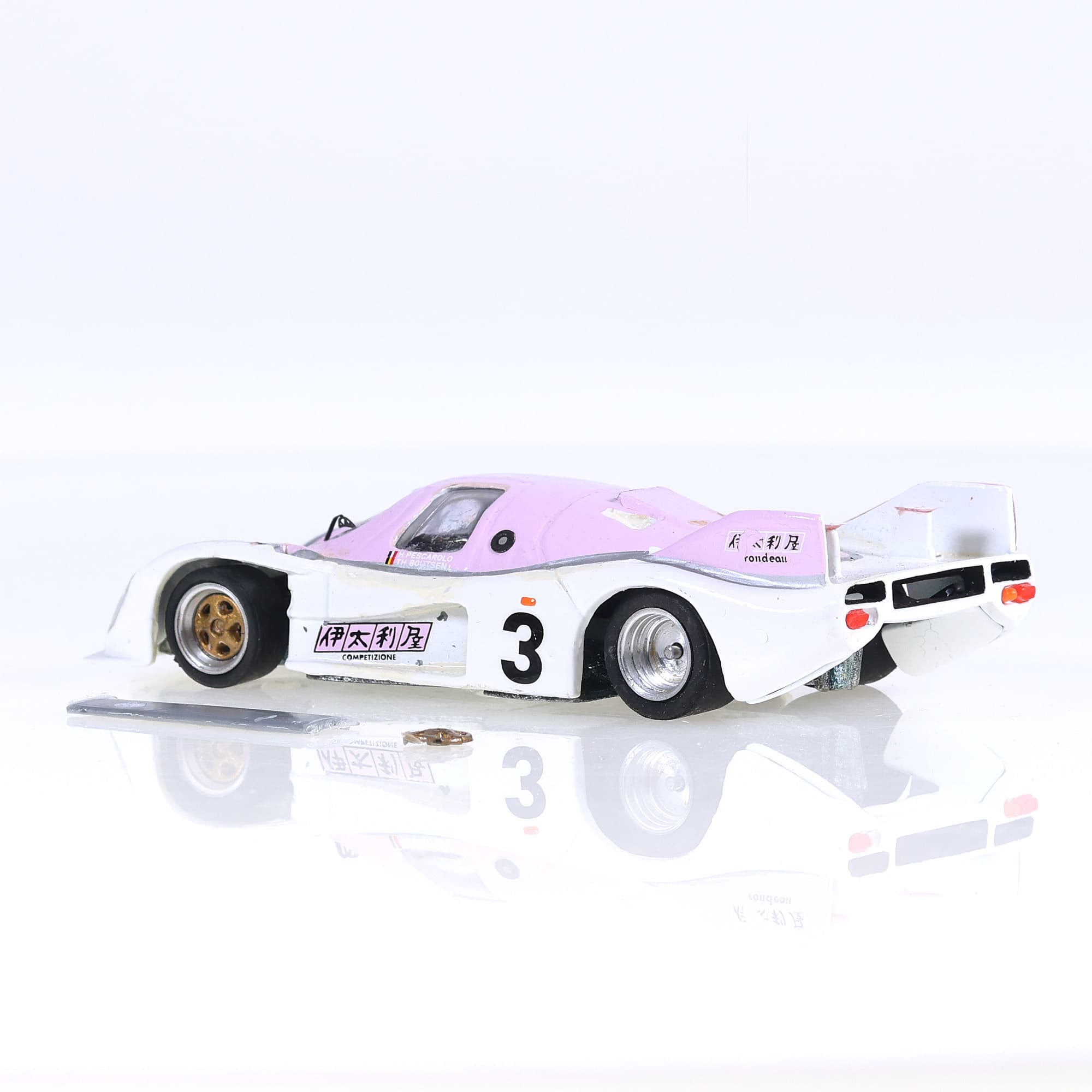 Silhouette 1011 Rondeau M 382 C Pescarolo / Boutsen #3 1/43 Bicolore Grade B — miniature 3