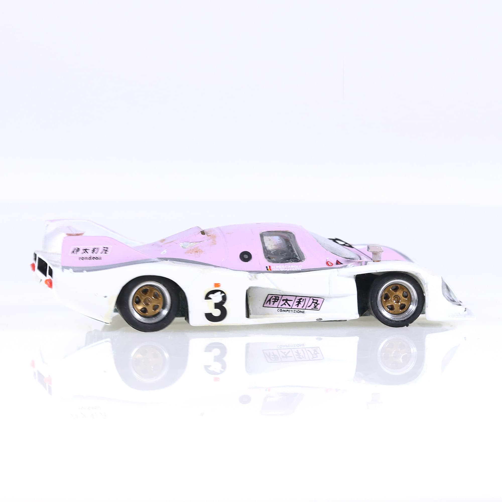 Silhouette 1011 Rondeau M 382 C Pescarolo / Boutsen #3 1/43 Bicolore Grade B — miniature 6