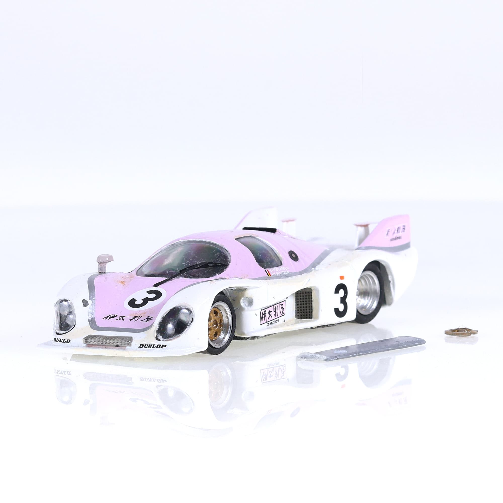 Silhouette 1011 Rondeau M 382 C Pescarolo / Boutsen #3 1/43 Bicolore Grade B — miniature 7