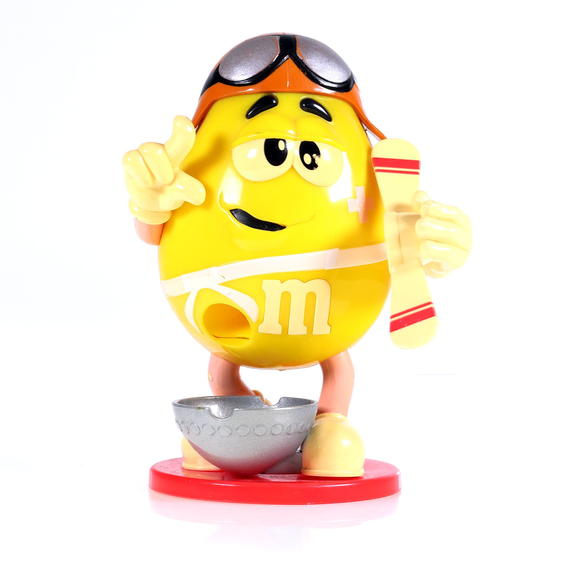 M&M's Distributeur de bonbons vintage - pilote aviateur 