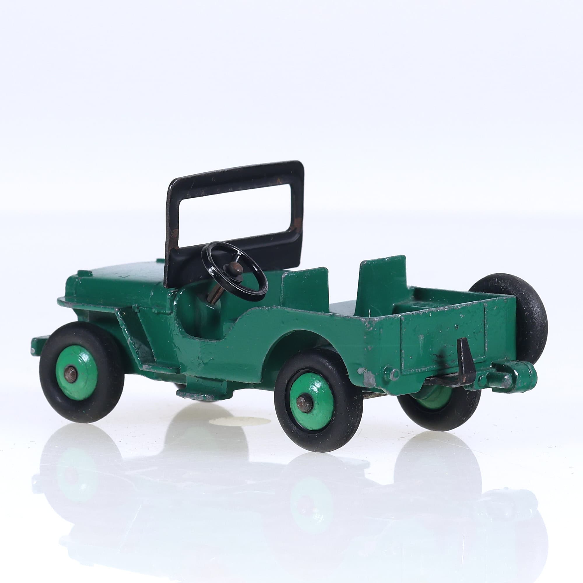 Dinky Toys 405 Jeep Universal 1/43 Vert avec boîte — miniature 3