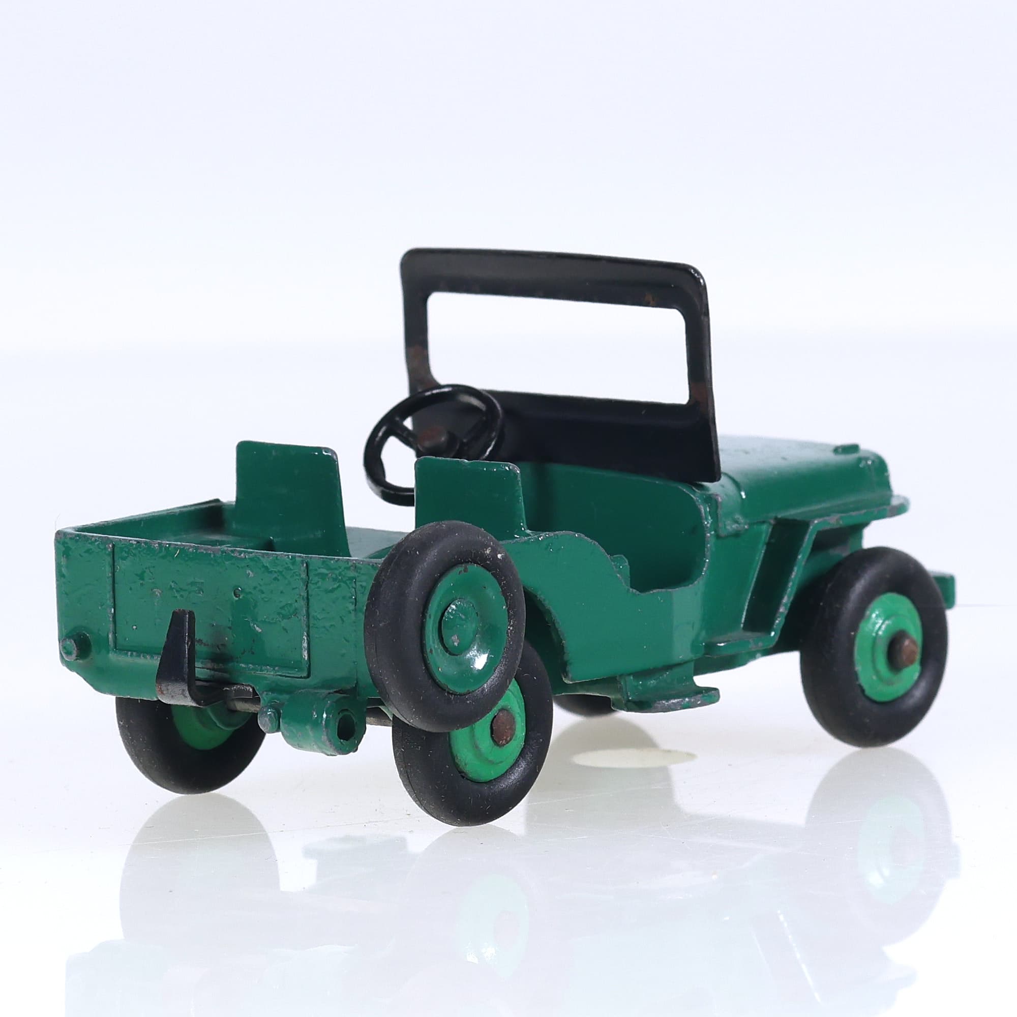 Dinky Toys 405 Jeep Universal 1/43 Vert avec boîte — miniature 5