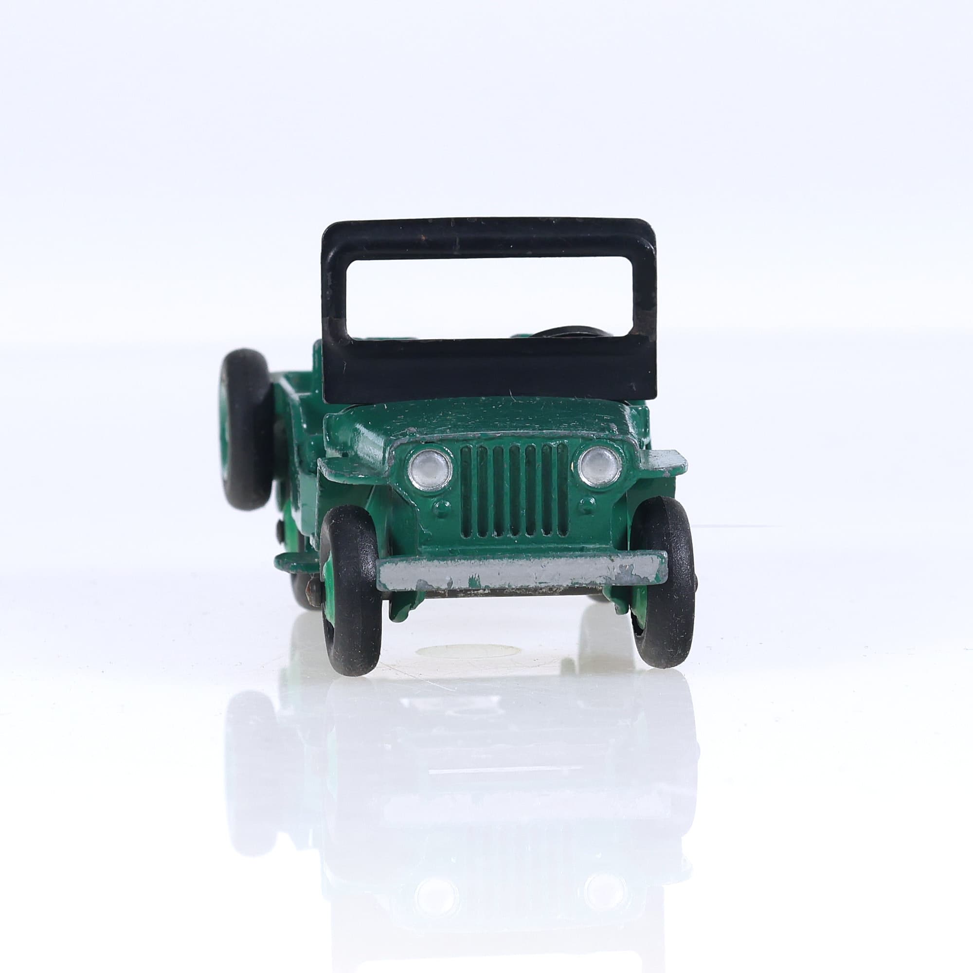 Dinky Toys 405 Jeep Universal 1/43 Vert avec boîte — miniature 8
