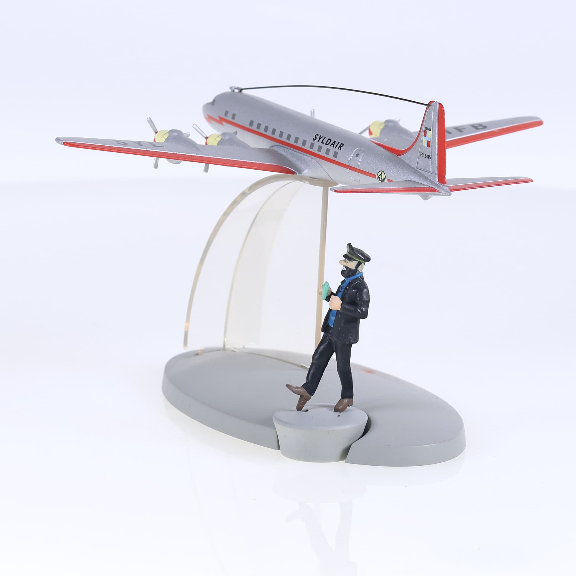Moulinsart - Tintin - L'avion de la Syldair - Objectif Lune 2014 1/250  — miniature 3