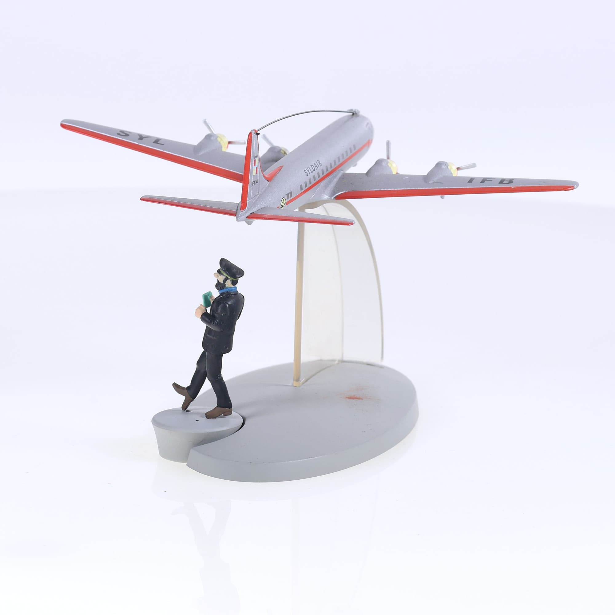 Moulinsart - Tintin - L'avion de la Syldair - Objectif Lune 2014 1/250  — miniature 4