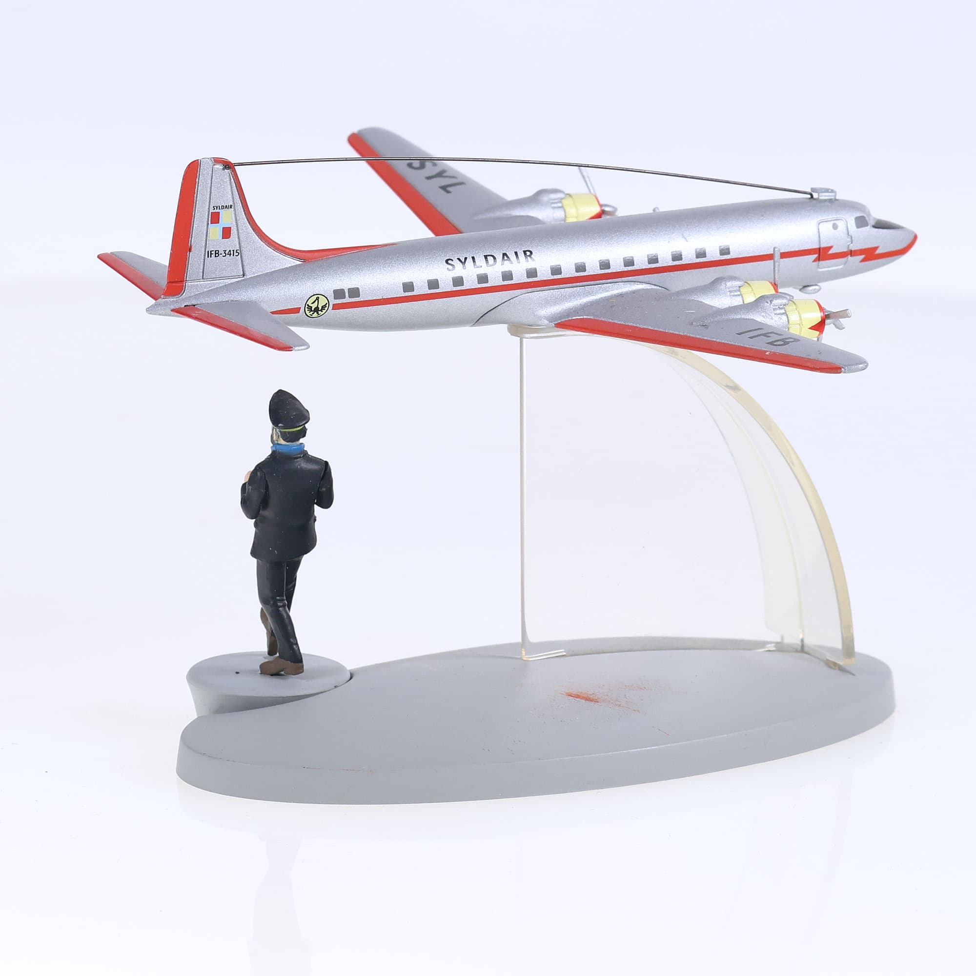 Moulinsart - Tintin - L'avion de la Syldair - Objectif Lune 2014 1/250  — miniature 5