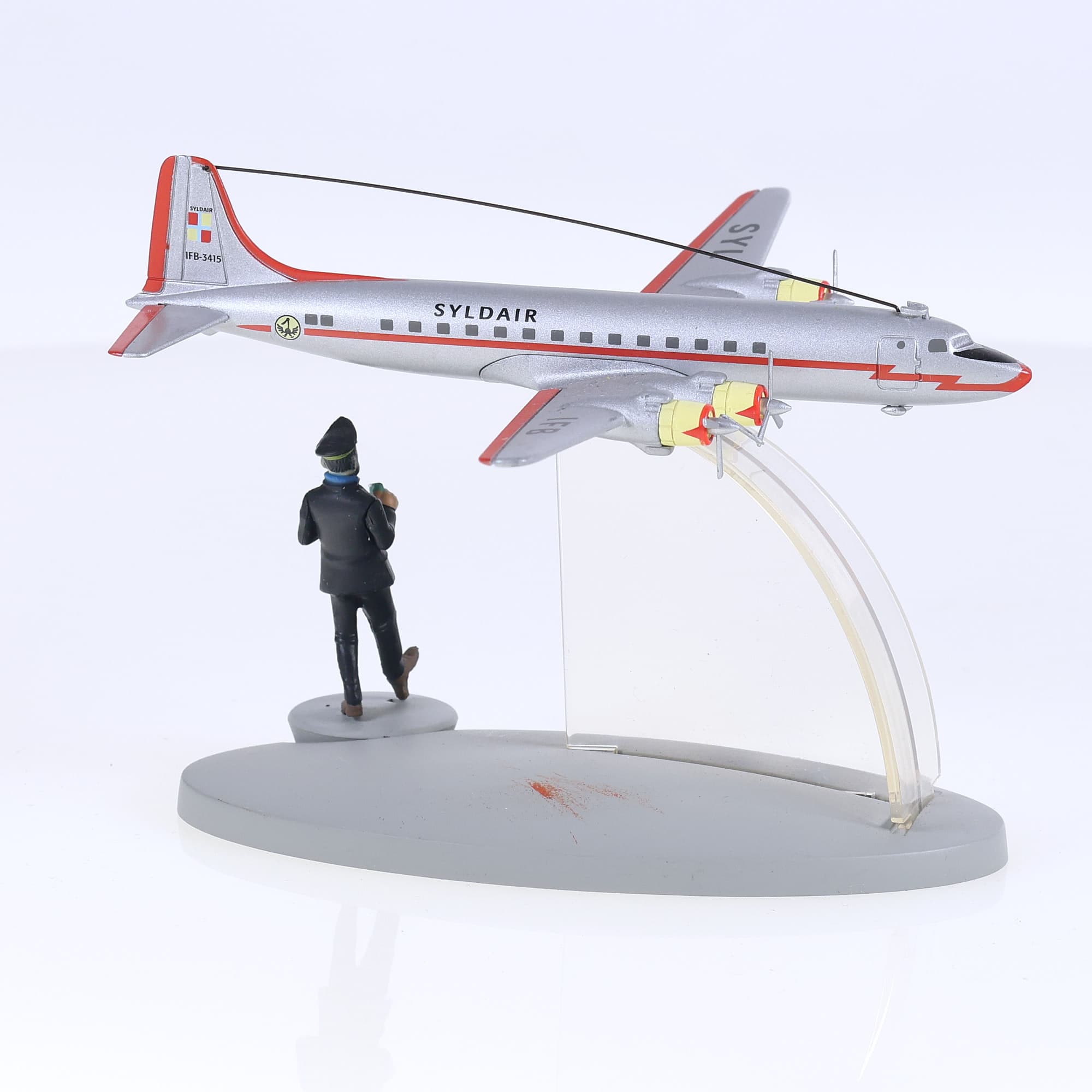 Moulinsart - Tintin - L'avion de la Syldair - Objectif Lune 2014 1/250  — miniature 6