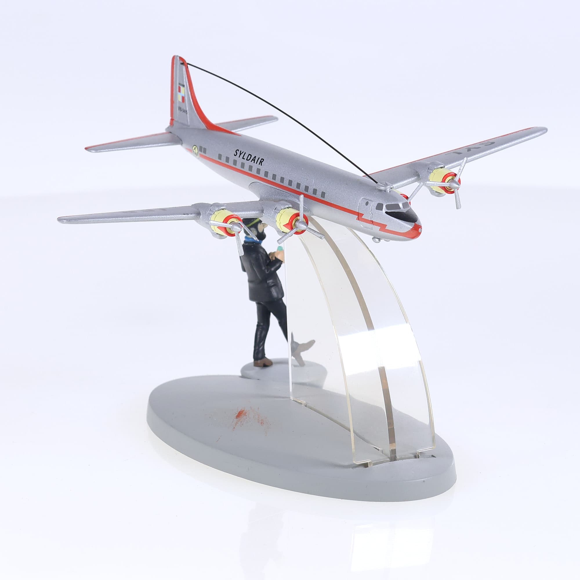 Moulinsart - Tintin - L'avion de la Syldair - Objectif Lune 2014 1/250  — miniature 7