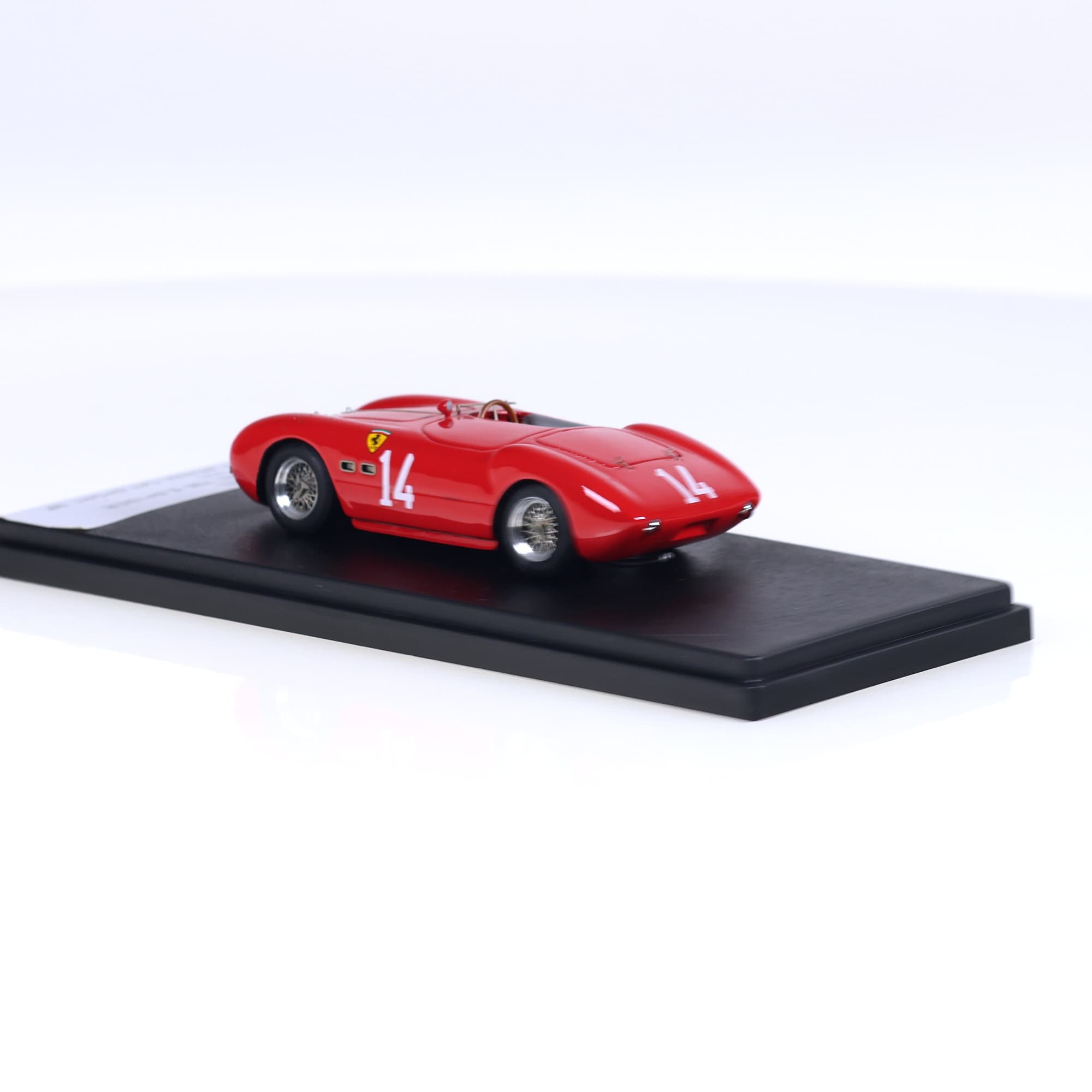 MG Model 70 Ferrari 735 S spider  Ascari #14 1953 Rouge avec boîte — miniature 3