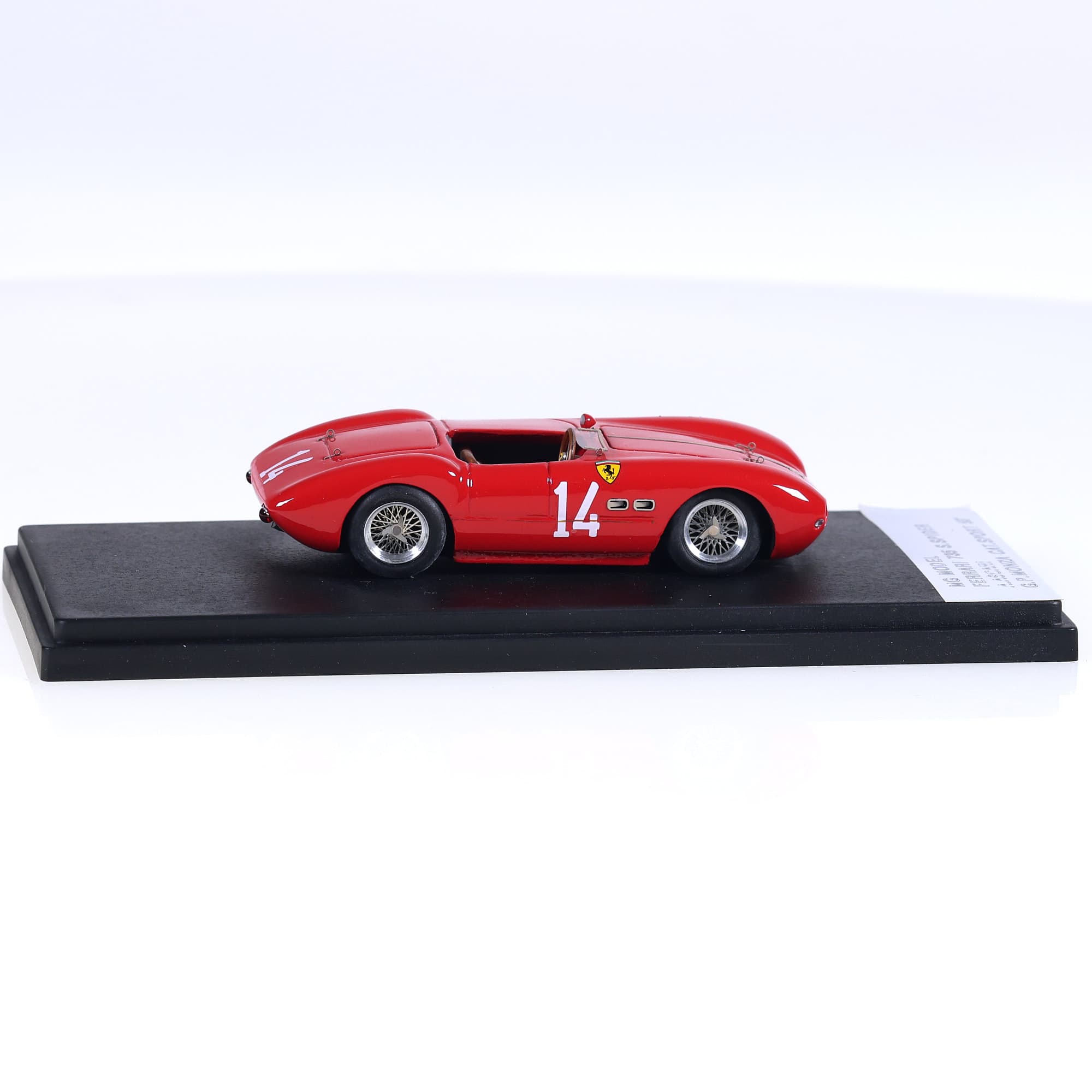 MG Model 70 Ferrari 735 S spider  Ascari #14 1953 Rouge avec boîte — miniature 6