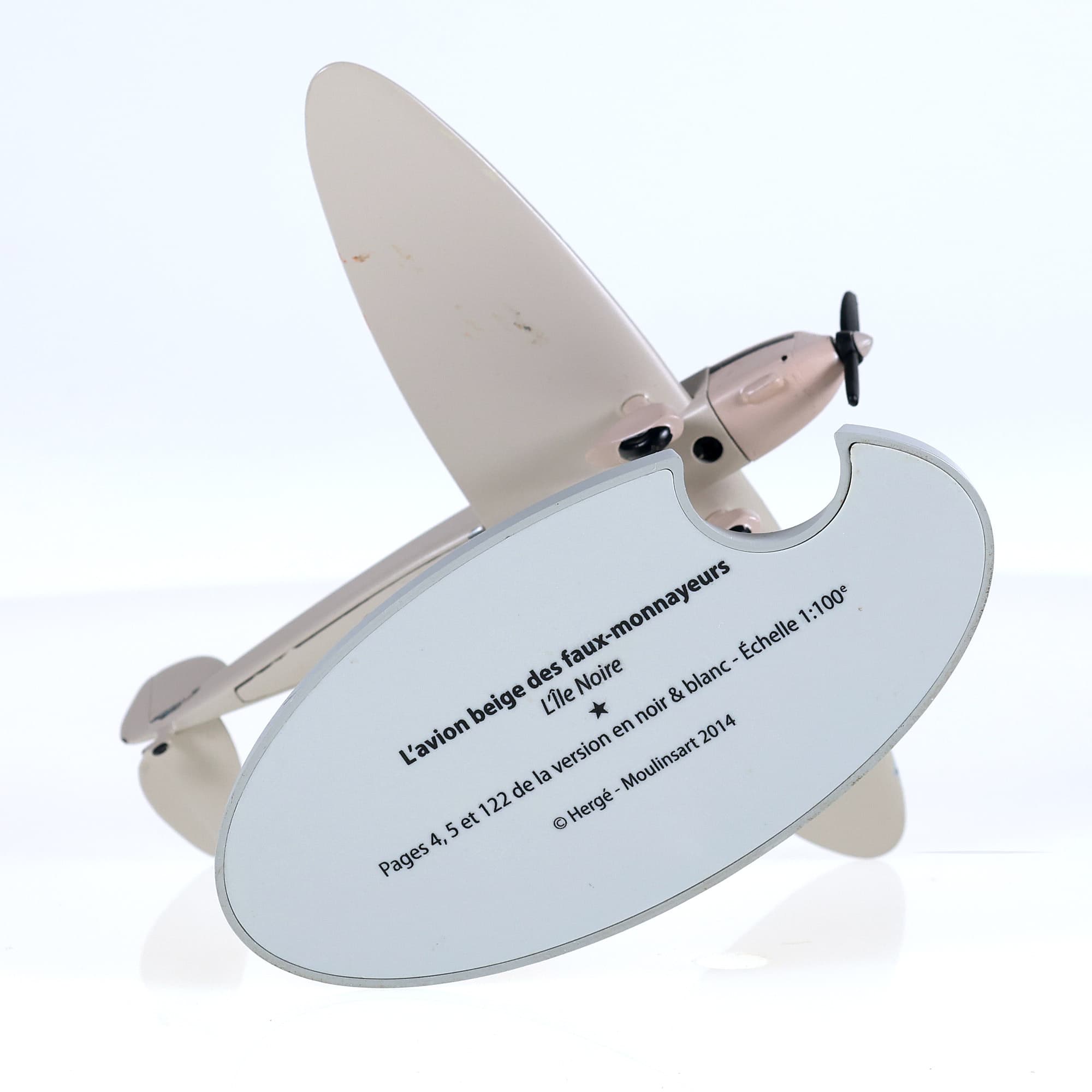 Hachette En Avion Tintin - L'avion beige des faux-monnayeurs - L'Ile Noire — miniature 6
