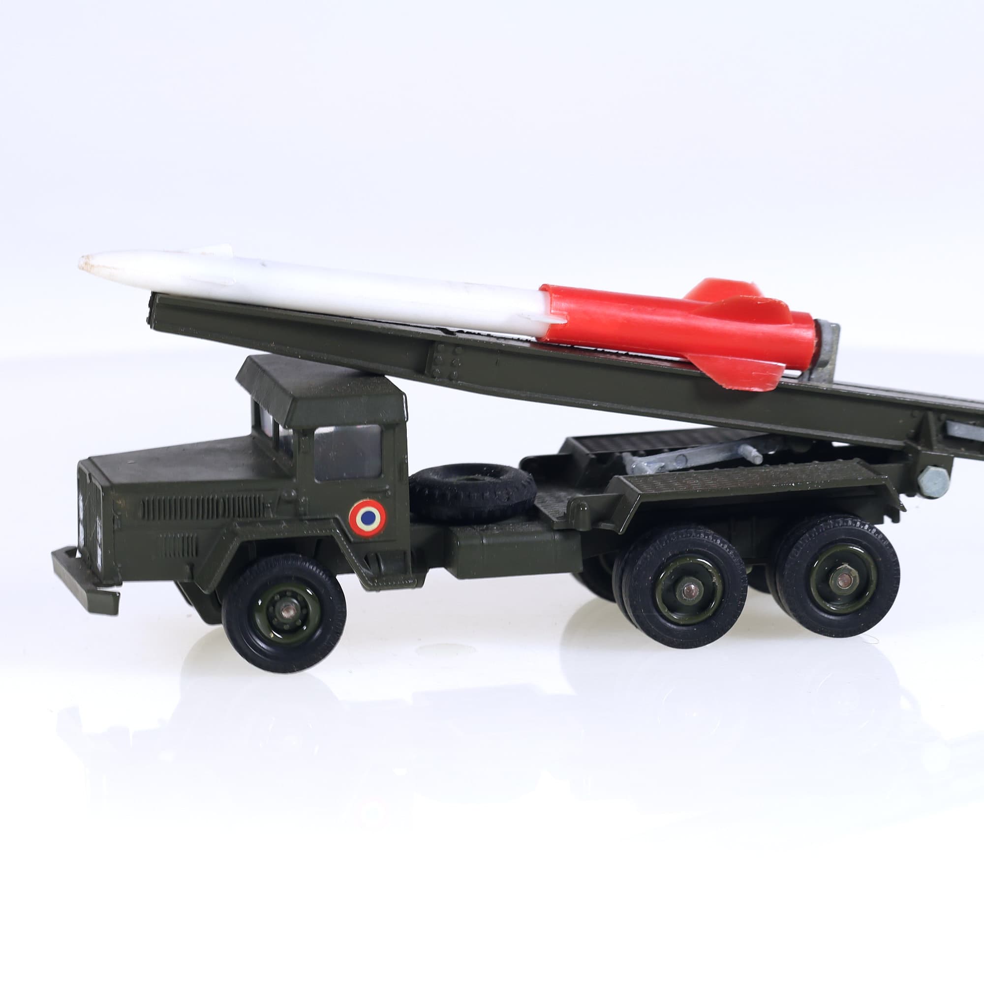 Solido 523 Unic Sahara porte-missile 1/50 Vert — miniature 2