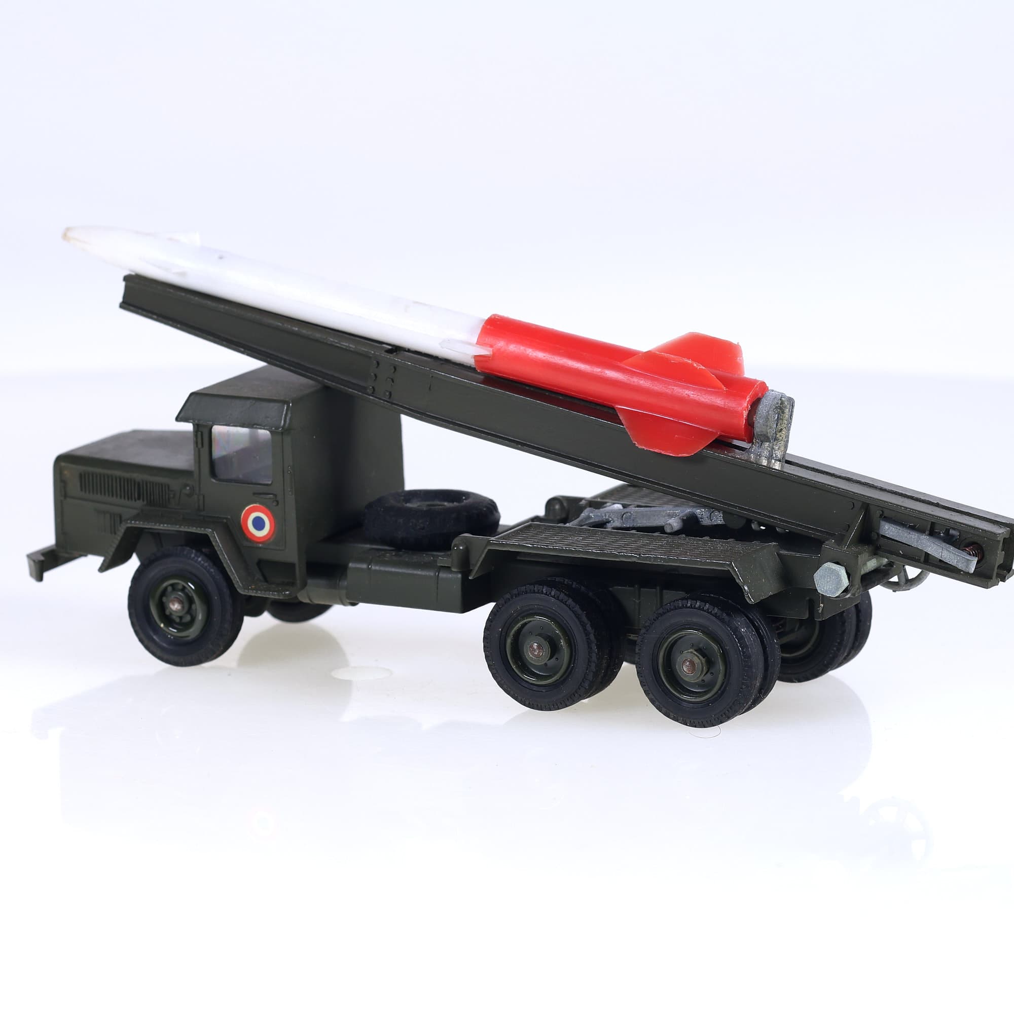 Solido 523 Unic Sahara porte-missile 1/50 Vert — miniature 3