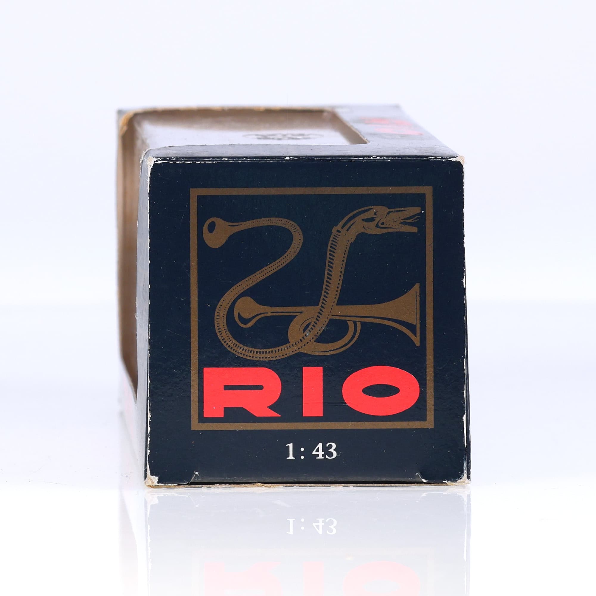 Rio 104 Volkswagen KdF 1939 Standard Limousine Open Sunroof 1/43 Noir — miniature 11