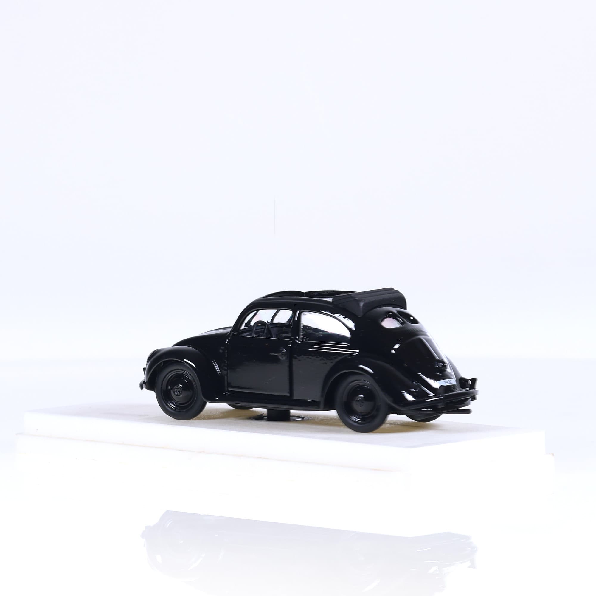 Rio 104 Volkswagen KdF 1939 Standard Limousine Open Sunroof 1/43 Noir — miniature 3