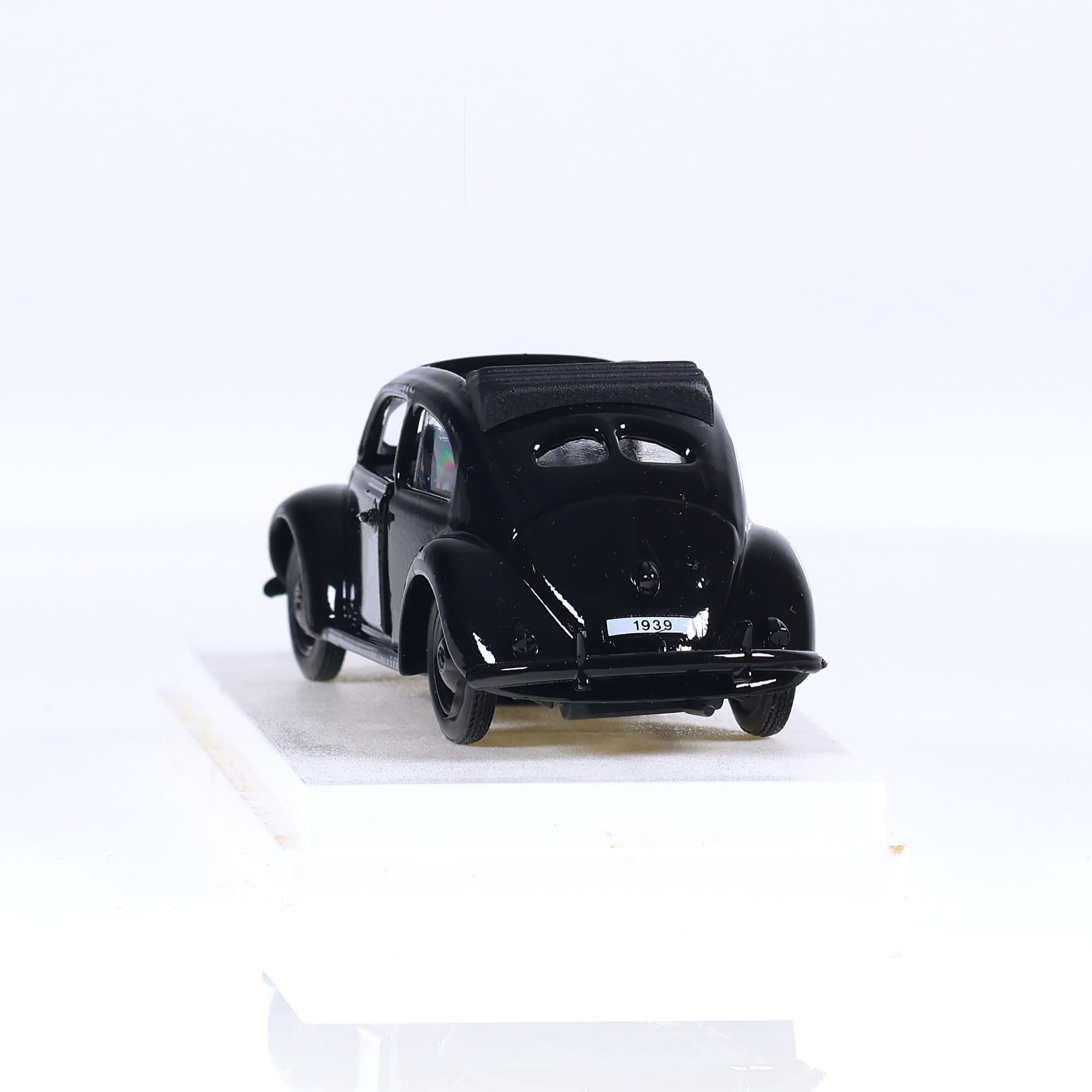 Rio 104 Volkswagen KdF 1939 Standard Limousine Open Sunroof 1/43 Noir — miniature 4