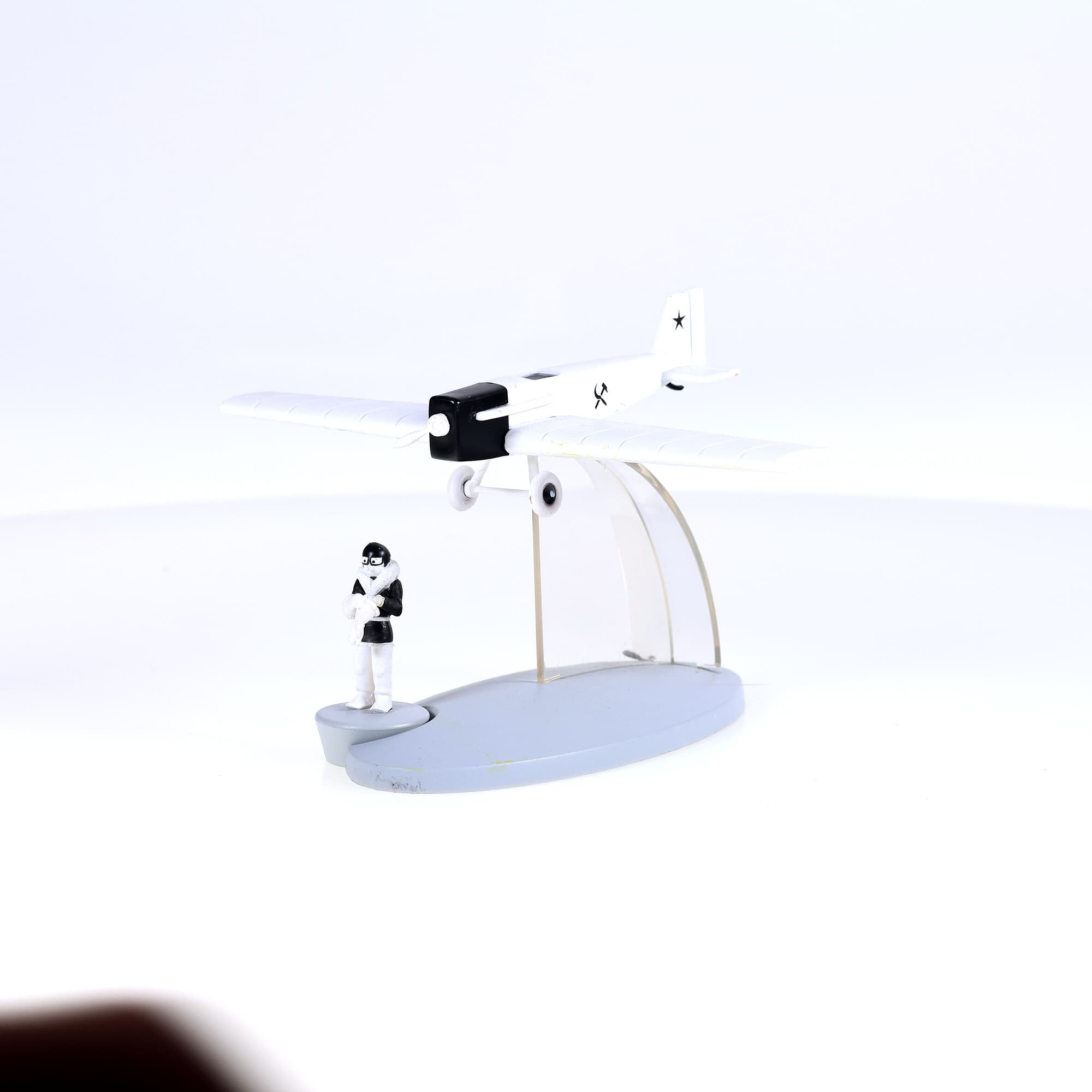 Moulinsart Tintin L'avion de chasse - Tintin au pays des Soviets 2014 1/72