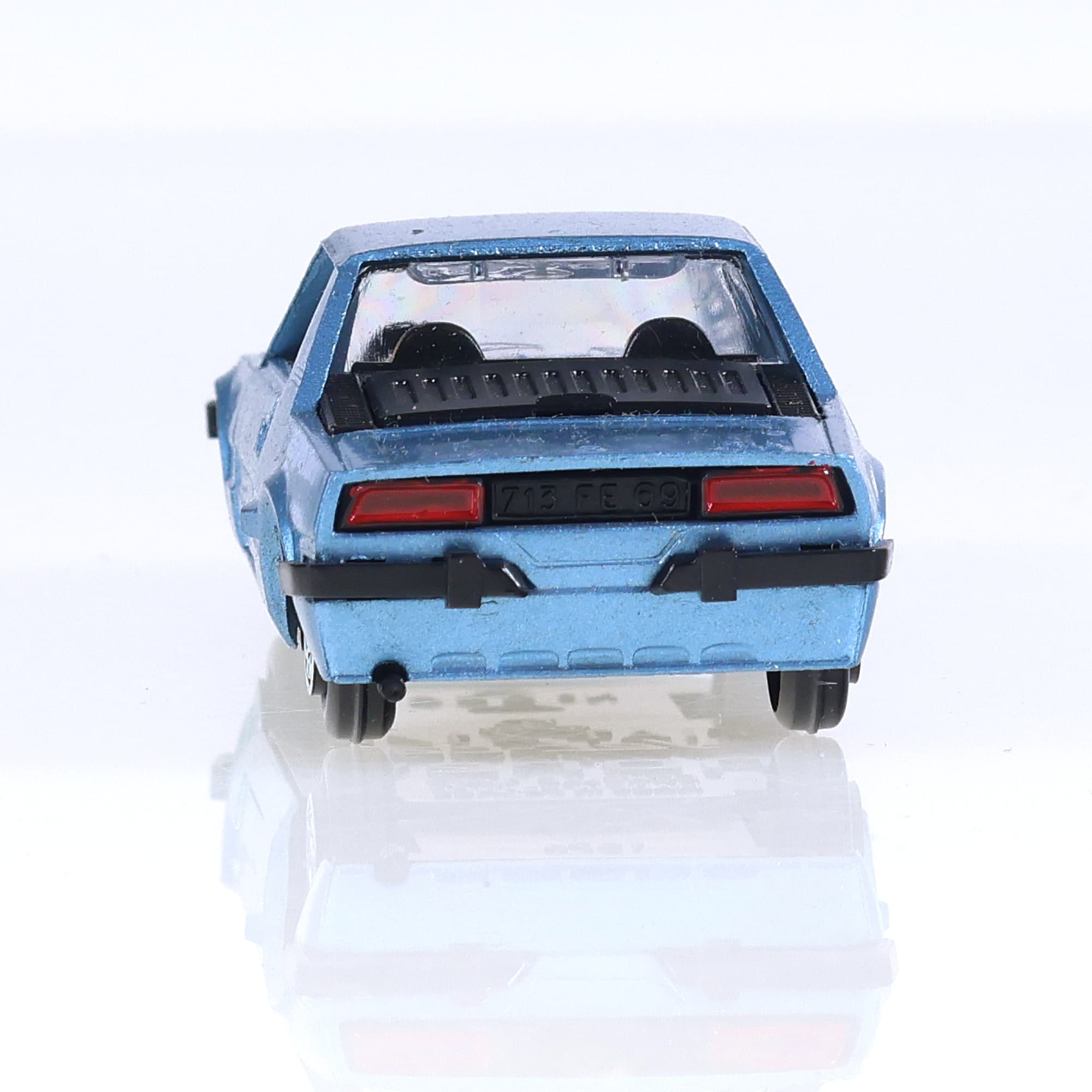 Norev 836 série M Fiat X 1/9  1/43 Bleu avec boîte — miniature 4