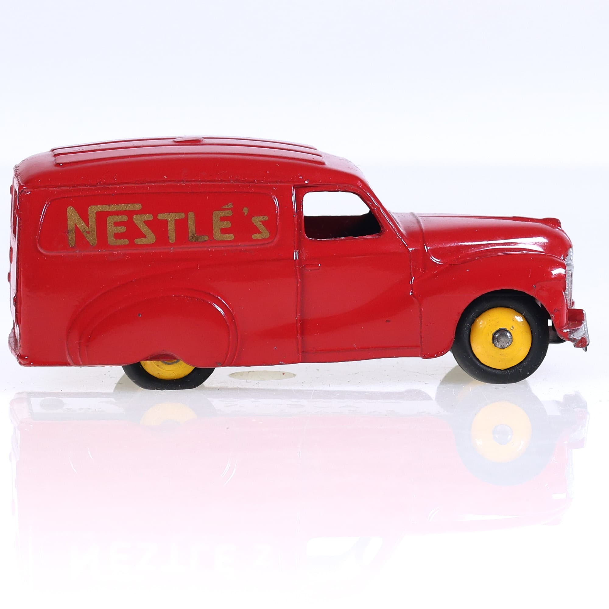Dinky Toys 471 Austin Van "Nestlé's" 1/43 Rouge avec boîte — miniature 6