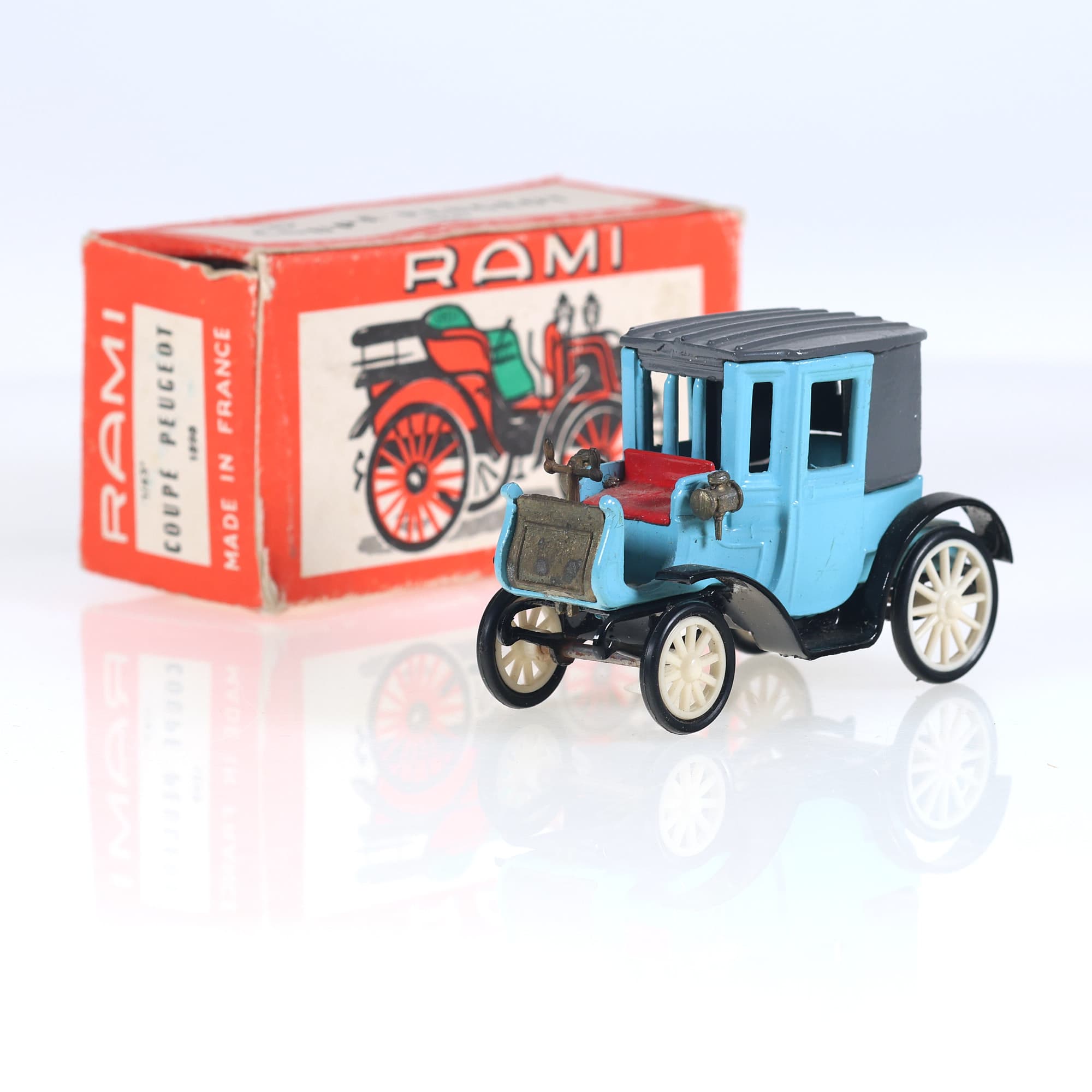 Rami - Peugeot Coupé 1898 1/43 avec boîte
