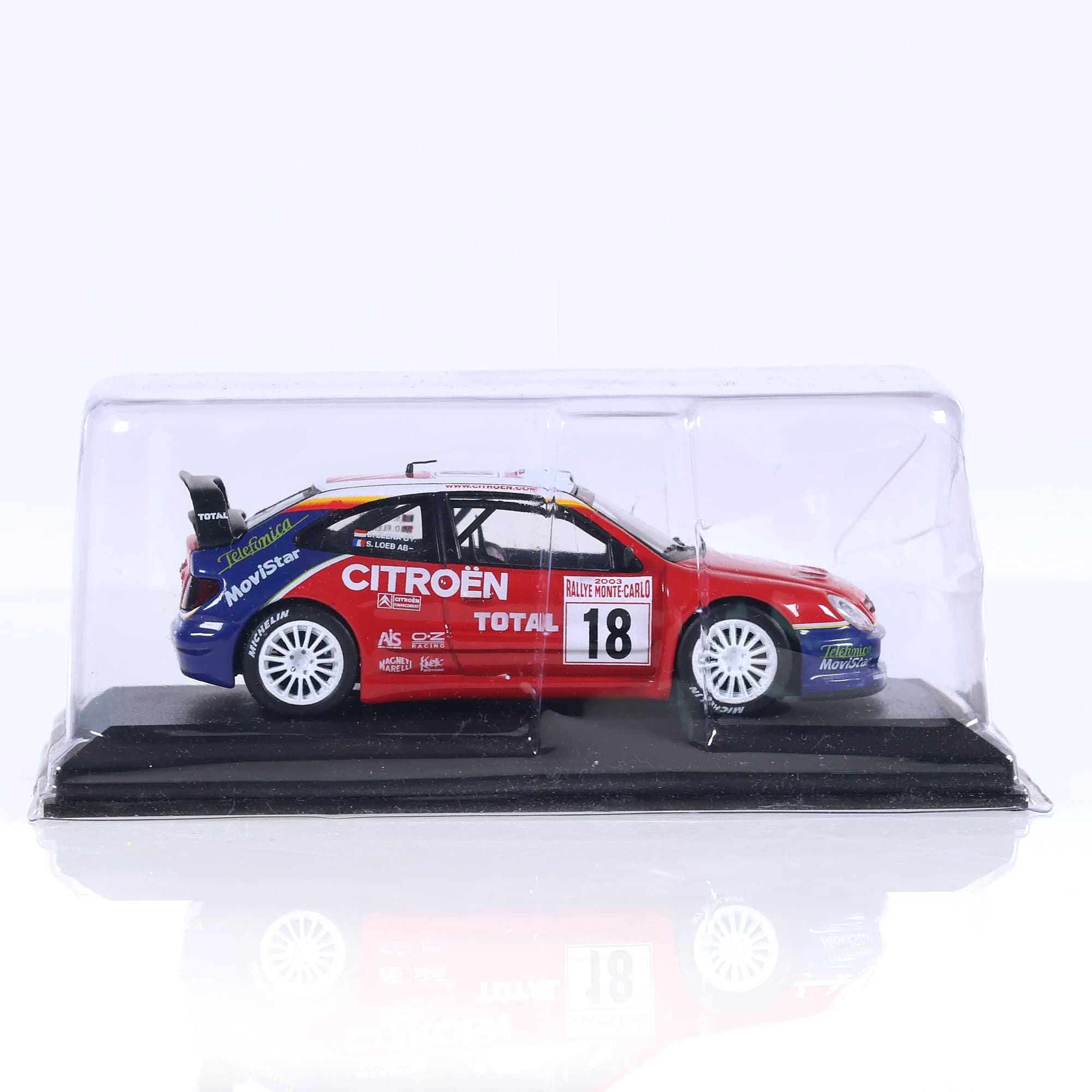 Altaya Citroën Xsara WRC Rallye de Monte Carlo 2003 S. Loeb - D. Elena #18 1/43 — miniature 3