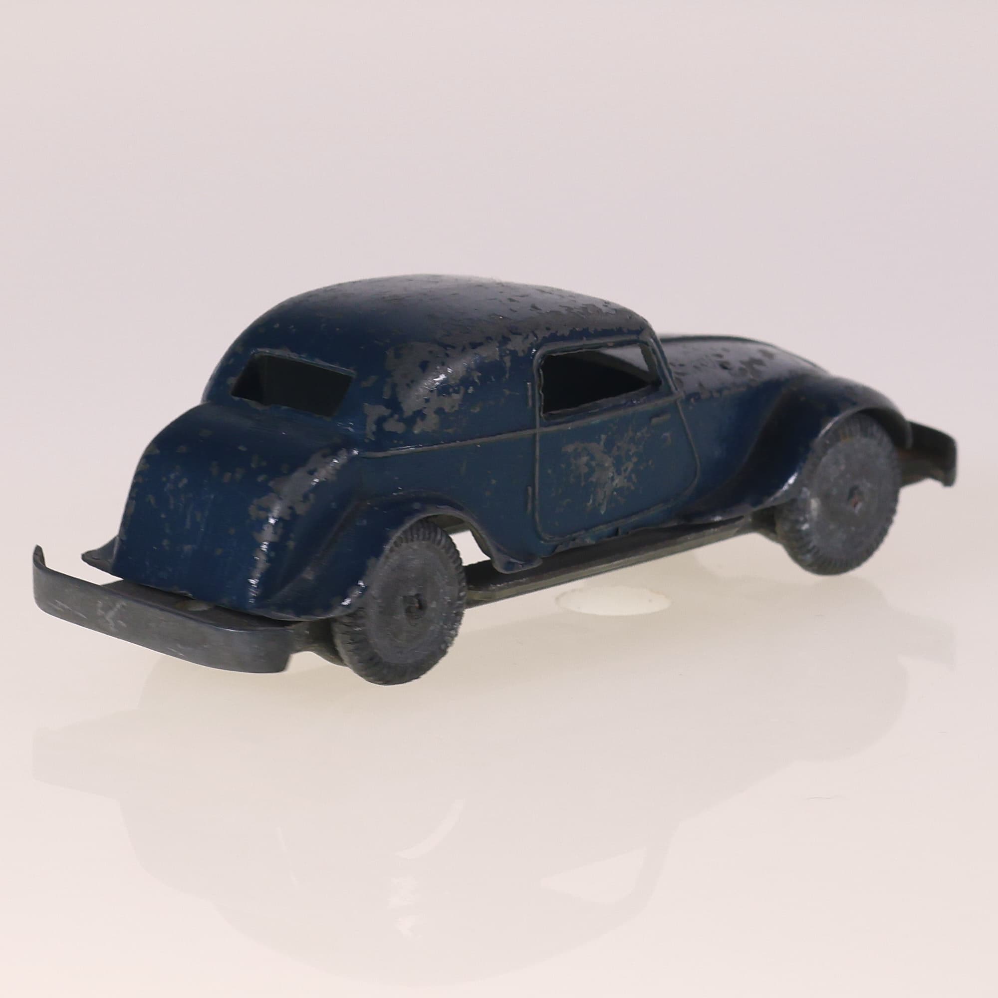 Solido 128 Coupé Sport Faux cabriolet 1939 1/43 Bleu Grade B sans boîte — miniature 5