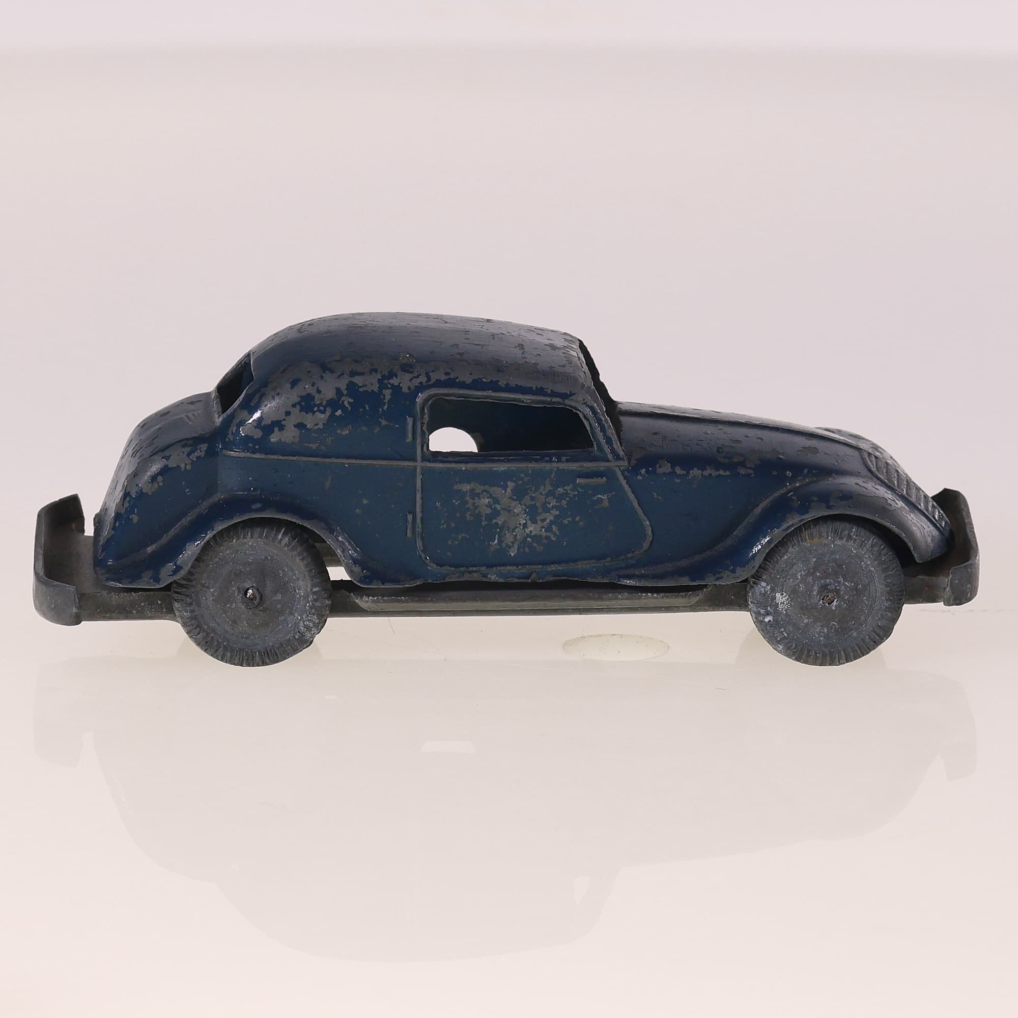 Solido 128 Coupé Sport Faux cabriolet 1939 1/43 Bleu Grade B sans boîte — miniature 6