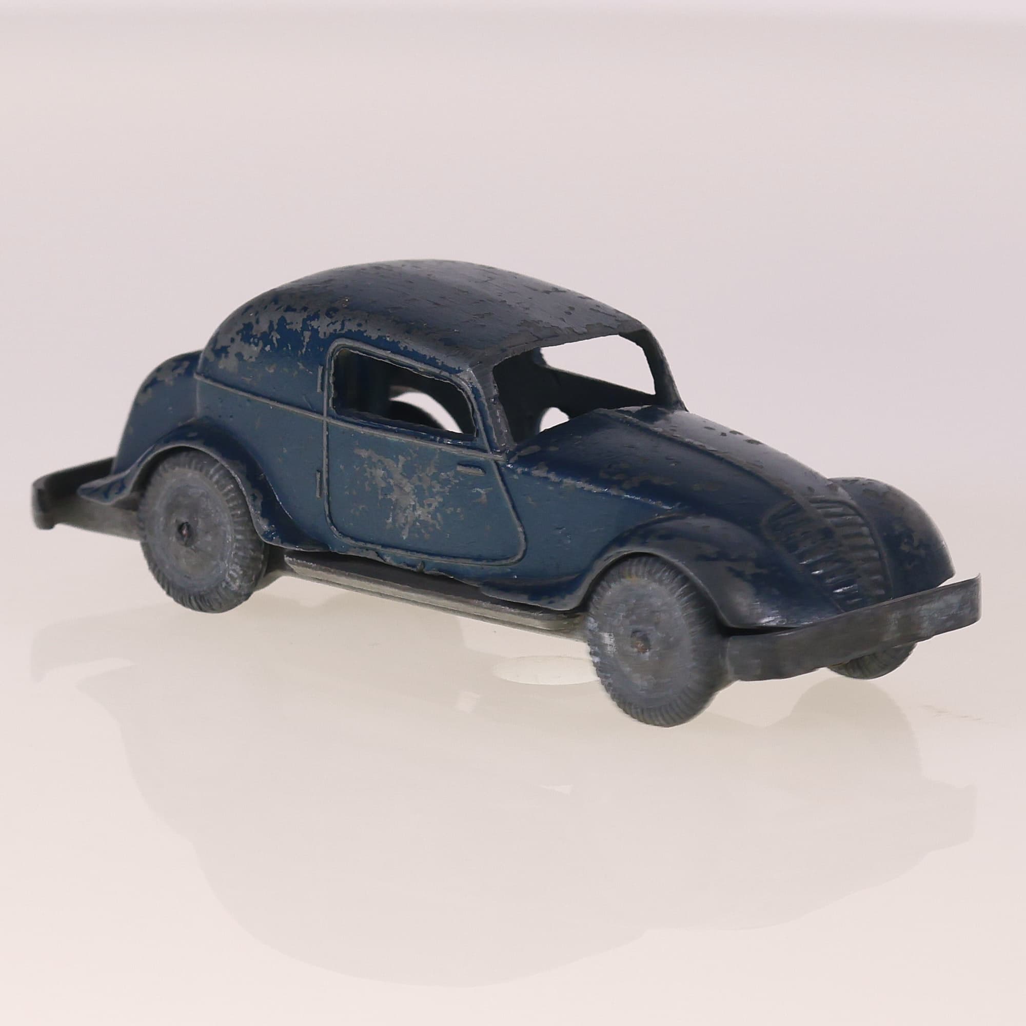 Solido 128 Coupé Sport Faux cabriolet 1939 1/43 Bleu Grade B sans boîte — miniature 7