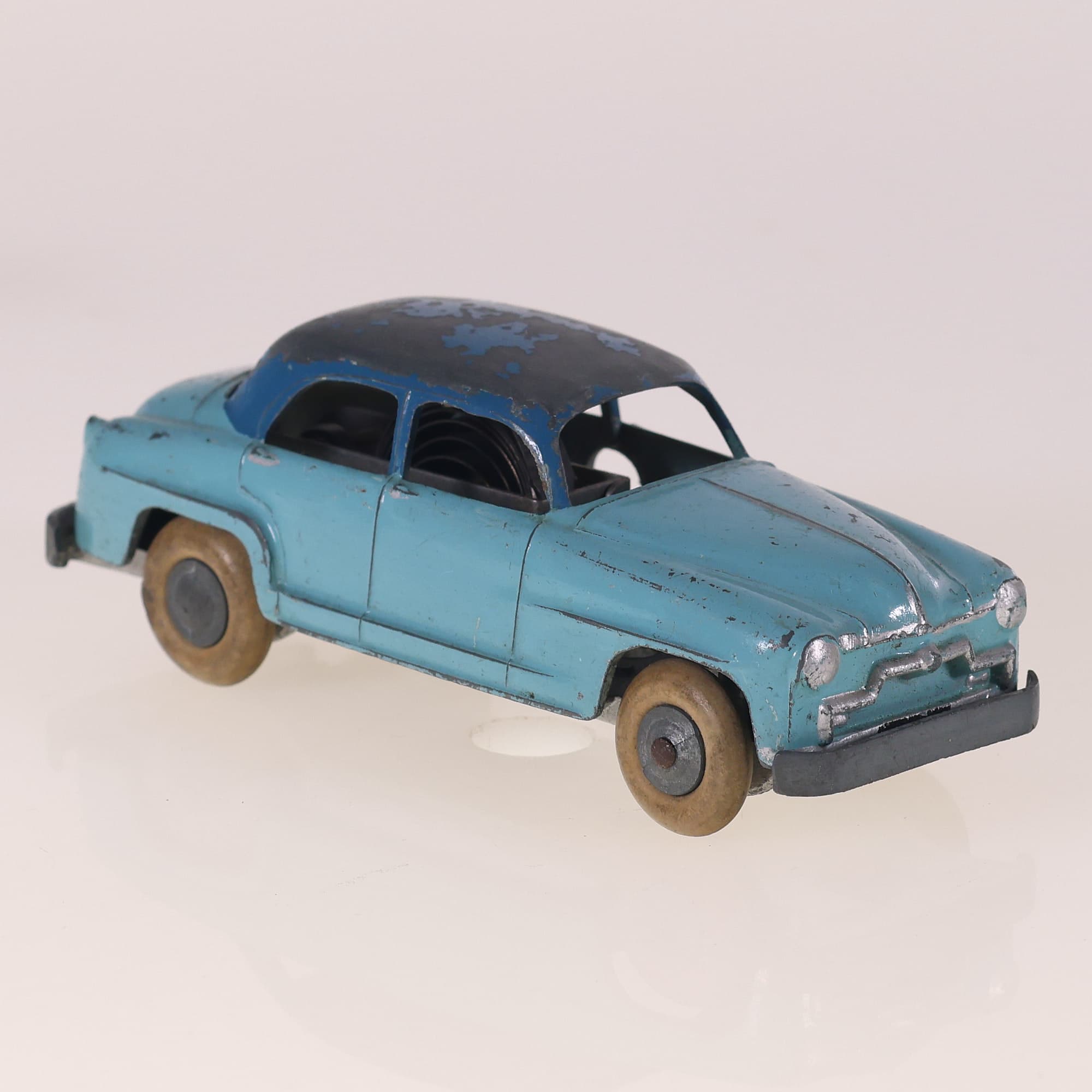 Solido 136 Simca Aronde Bayonne motorisée 1/43 coloris Bleu rare — miniature 7