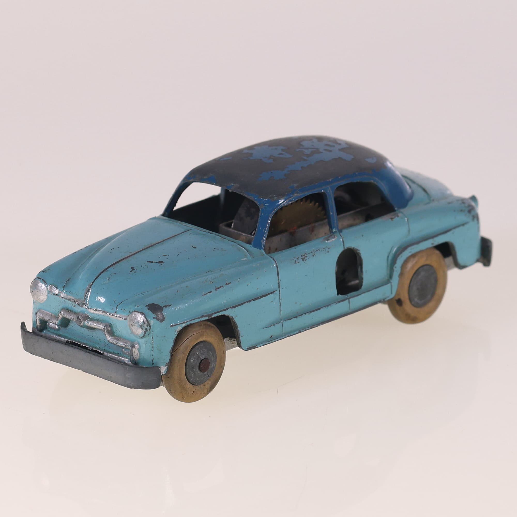 Solido 136 Simca Aronde Bayonne motorisée 1/43 coloris Bleu rare — miniature 9