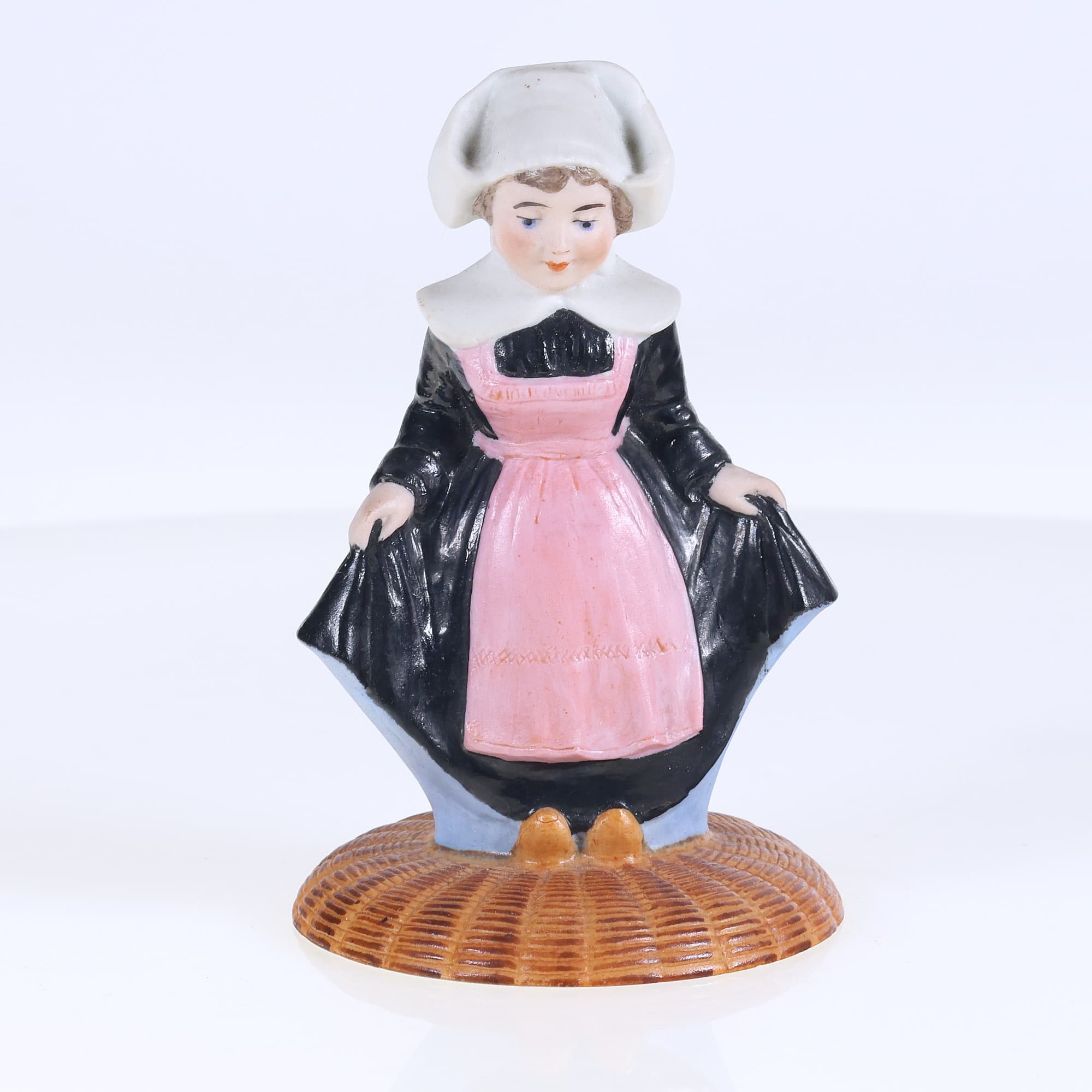 Figurine Femme Bretonne en costume de l'Aven en céramique - Vintage  — photo 1